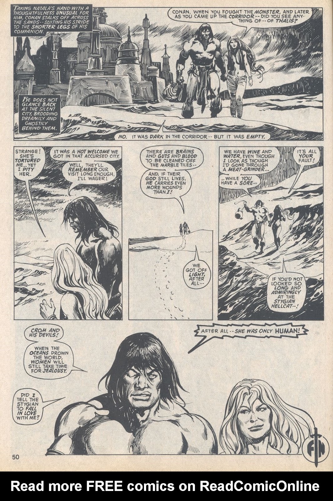 The Savage Sword Of Conan issue 20 - Page 50