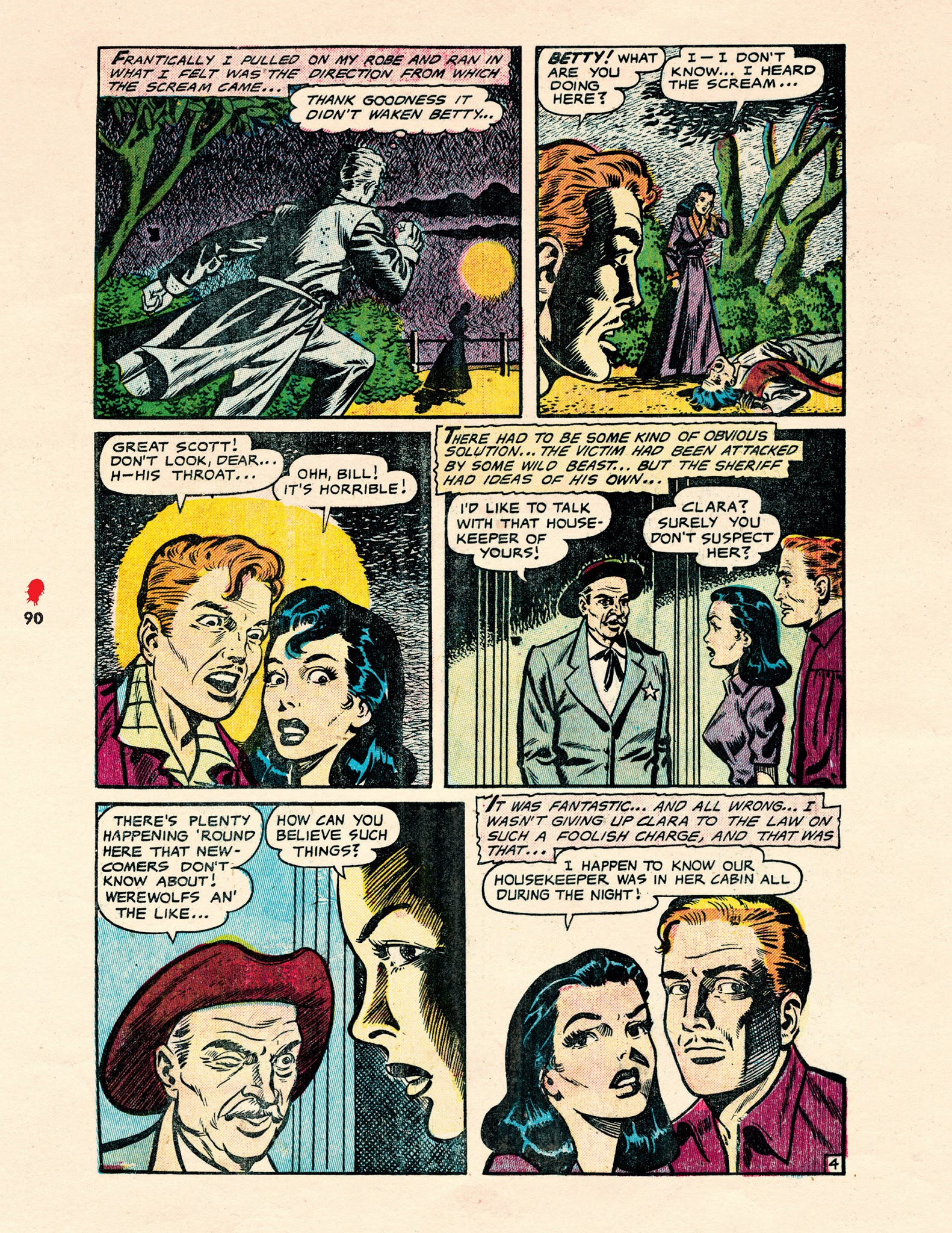 Read online Chilling Archives of Horror Comics comic -  Issue # TPB 5 - 90