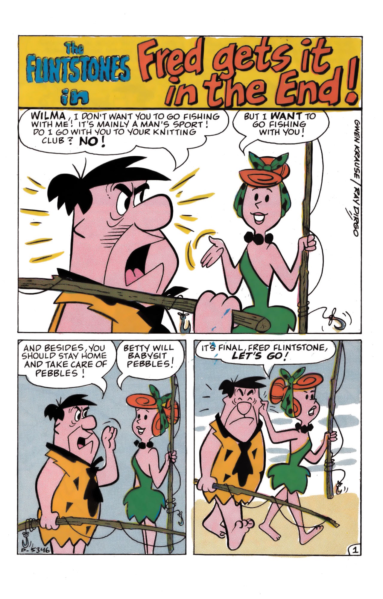 Read online The Flintstones Giant Size comic -  Issue #3 - 13