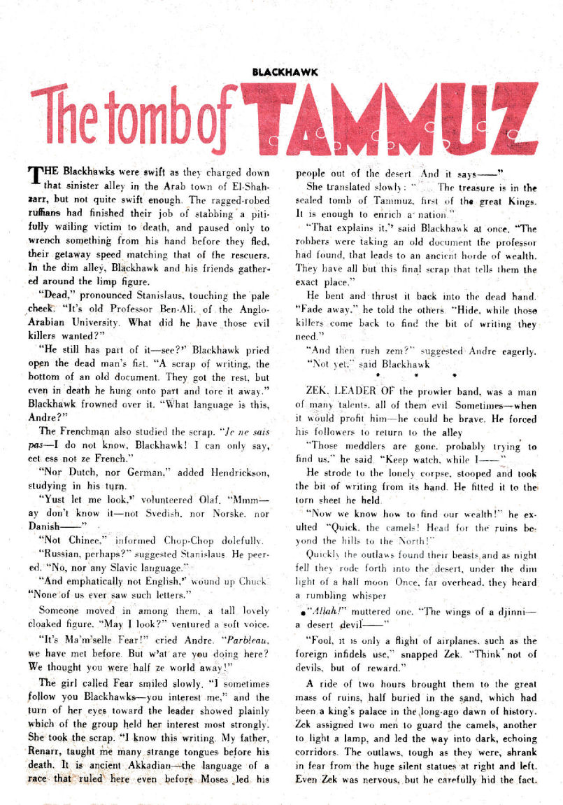 Read online Blackhawk (1957) comic -  Issue #12 - 34