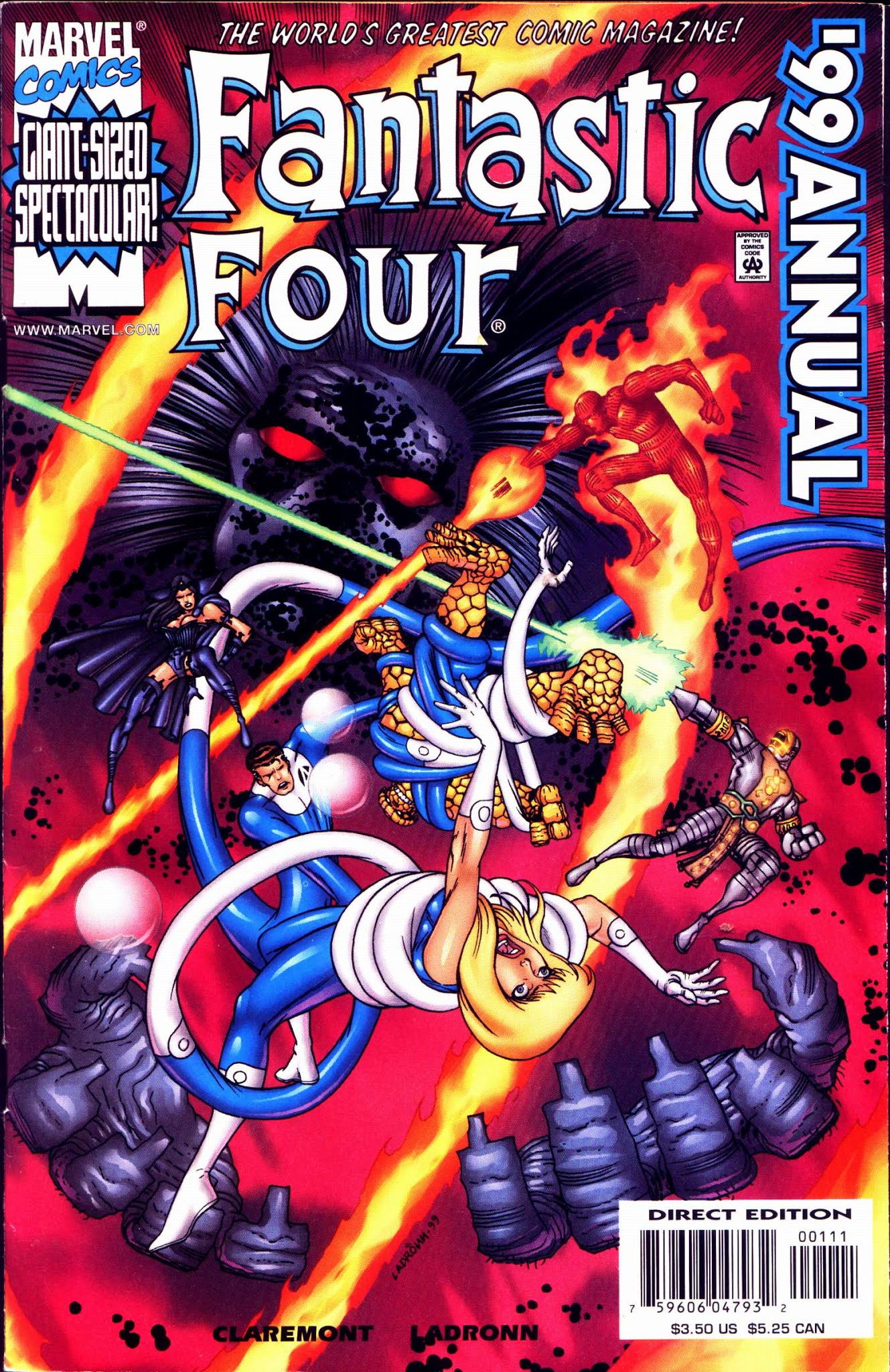 Read online Fantastic Four (1998) comic -  Issue # Annual 1999 - 1