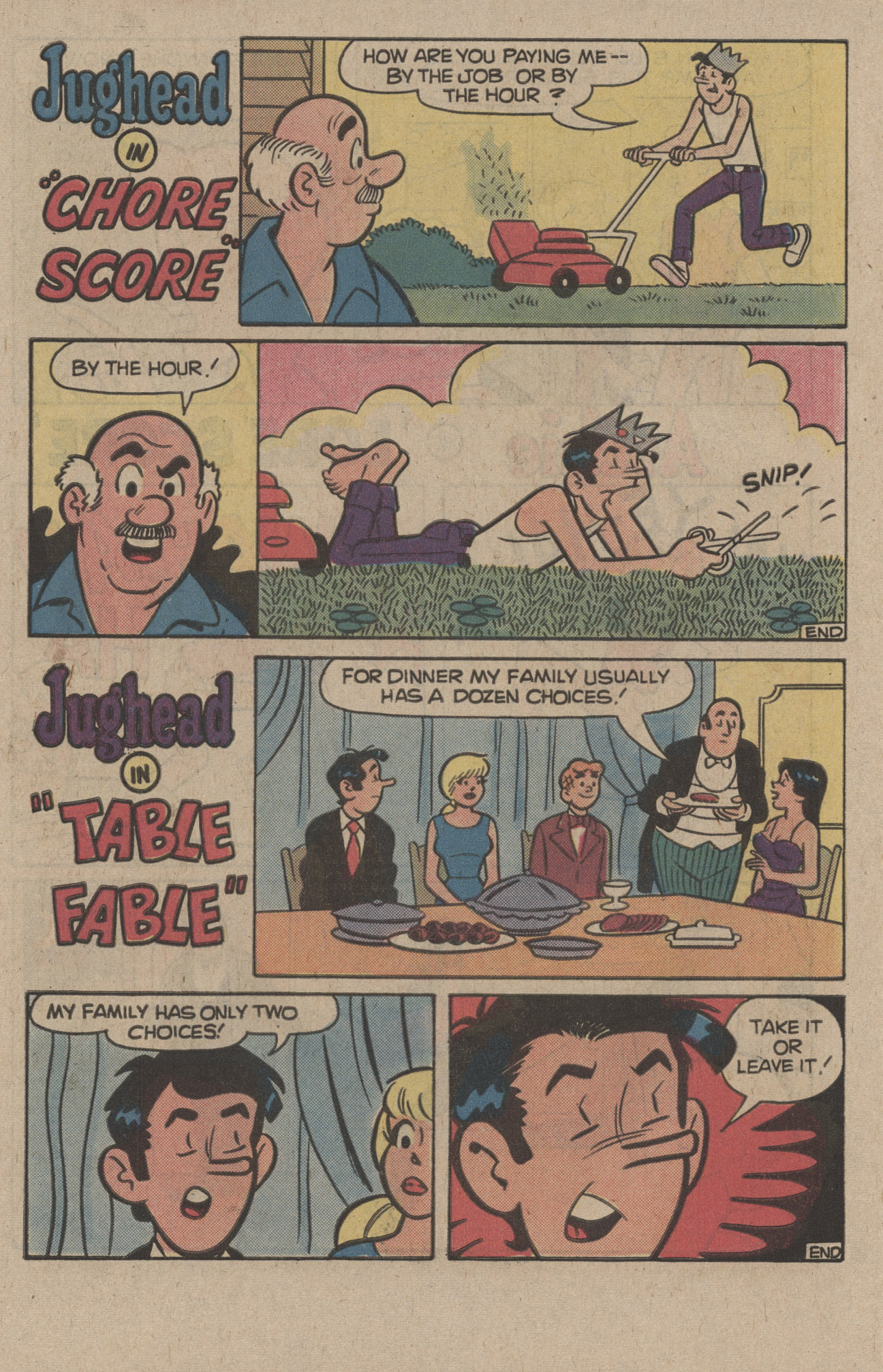 Read online Archie's Joke Book Magazine comic -  Issue #288 - 30