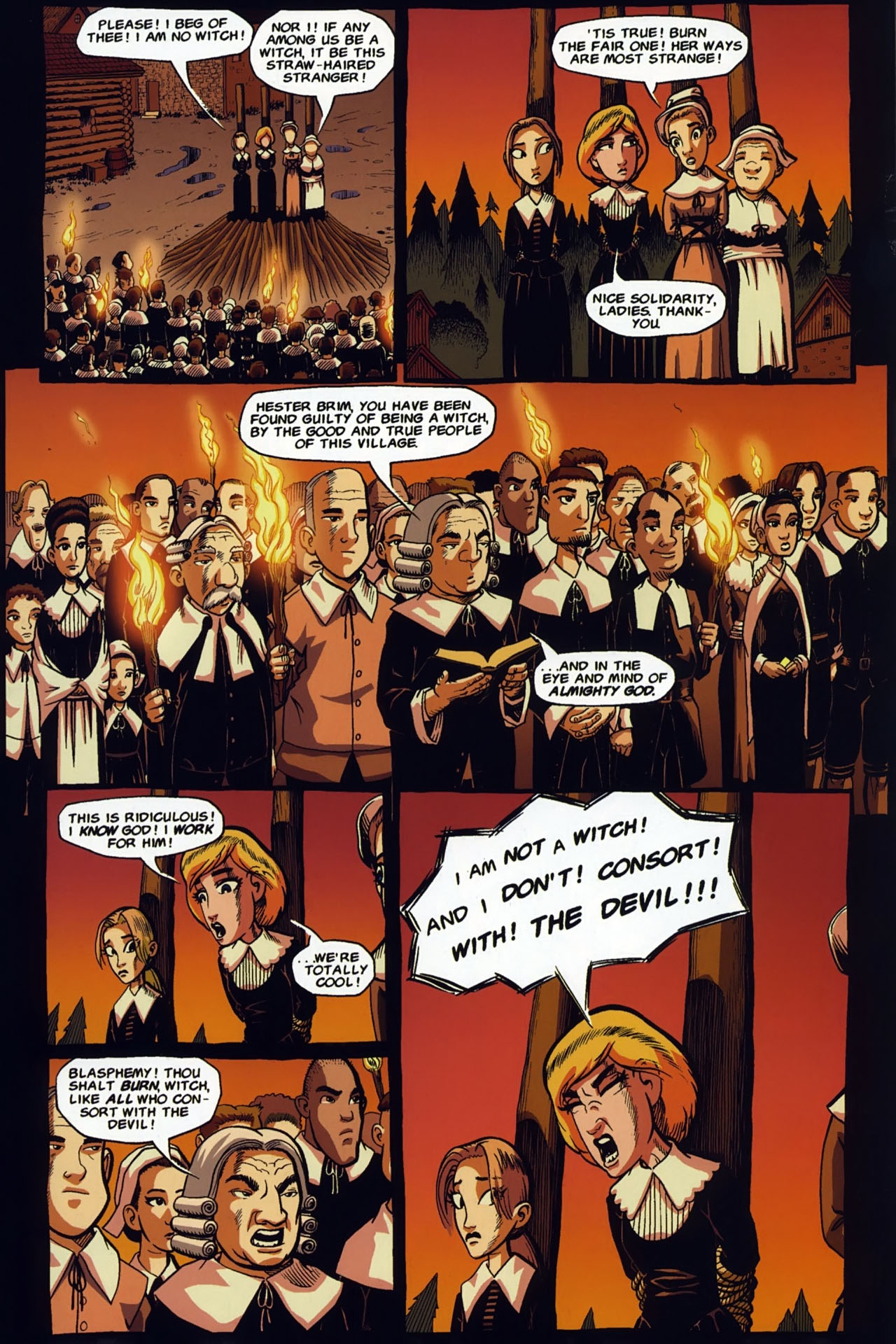 Read online Fire and Brimstone comic -  Issue #2 - 17