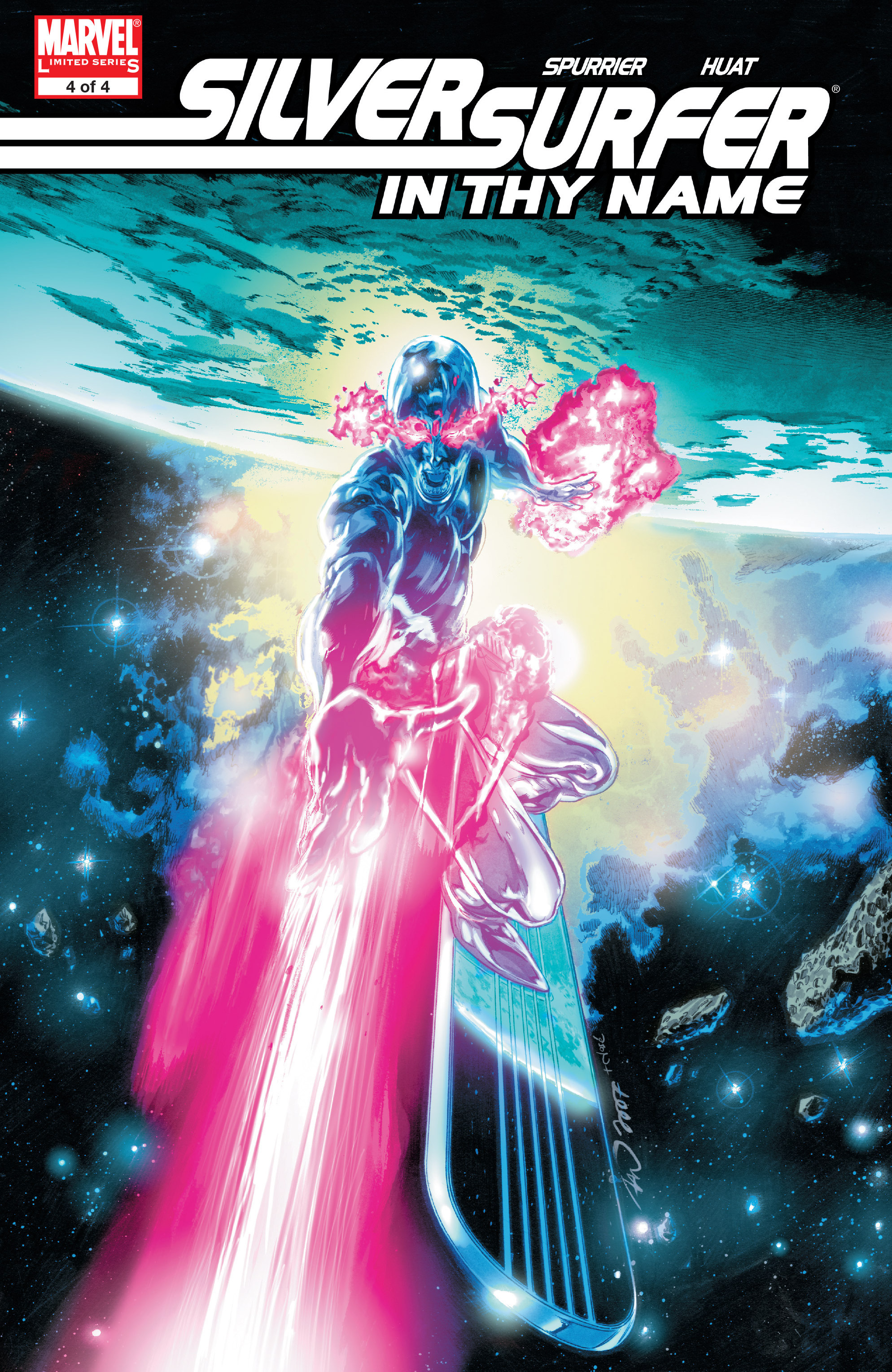 Read online Silver Surfer: In Thy Name comic -  Issue #4 - 1