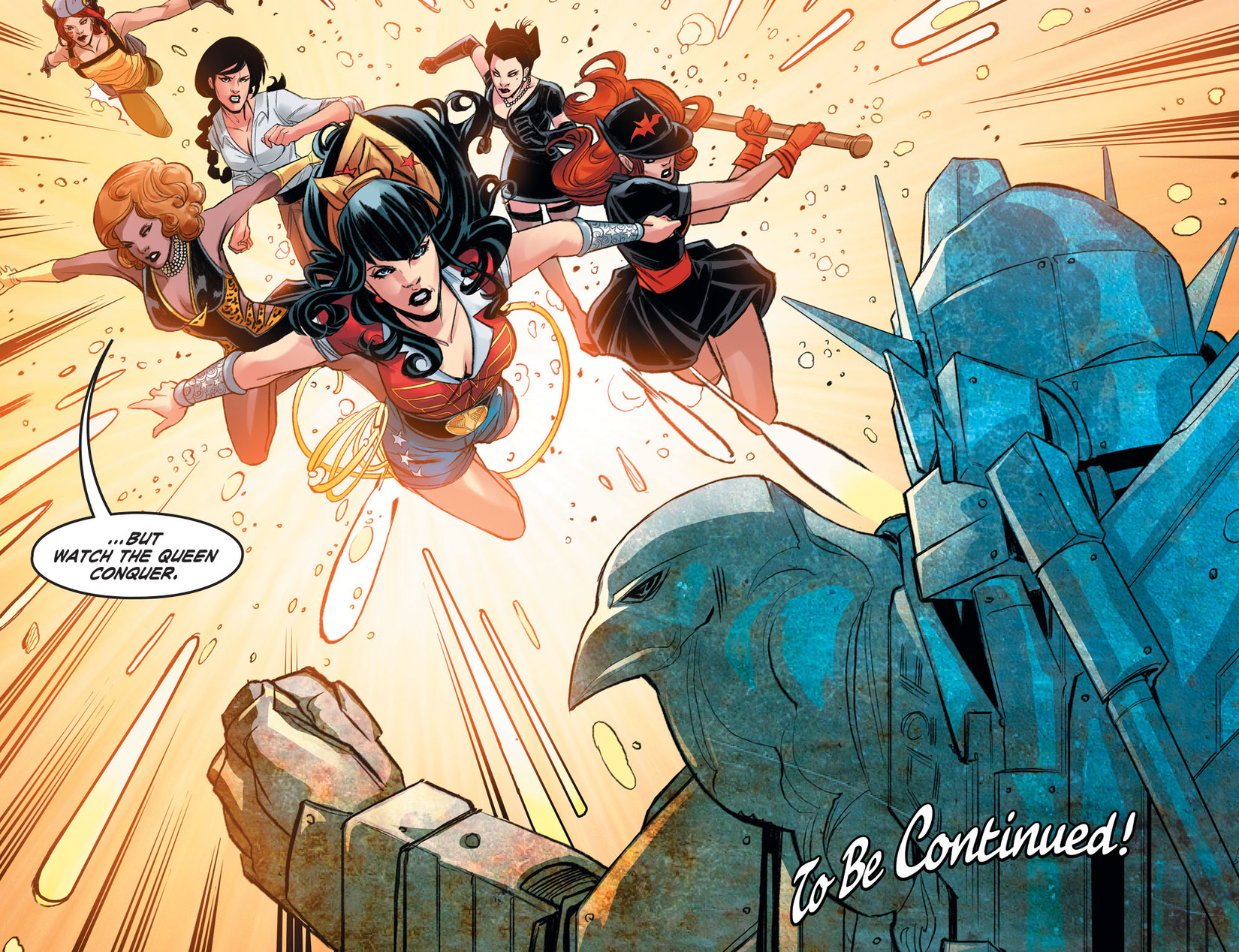 Read online DC Comics: Bombshells comic -  Issue #68 - 22
