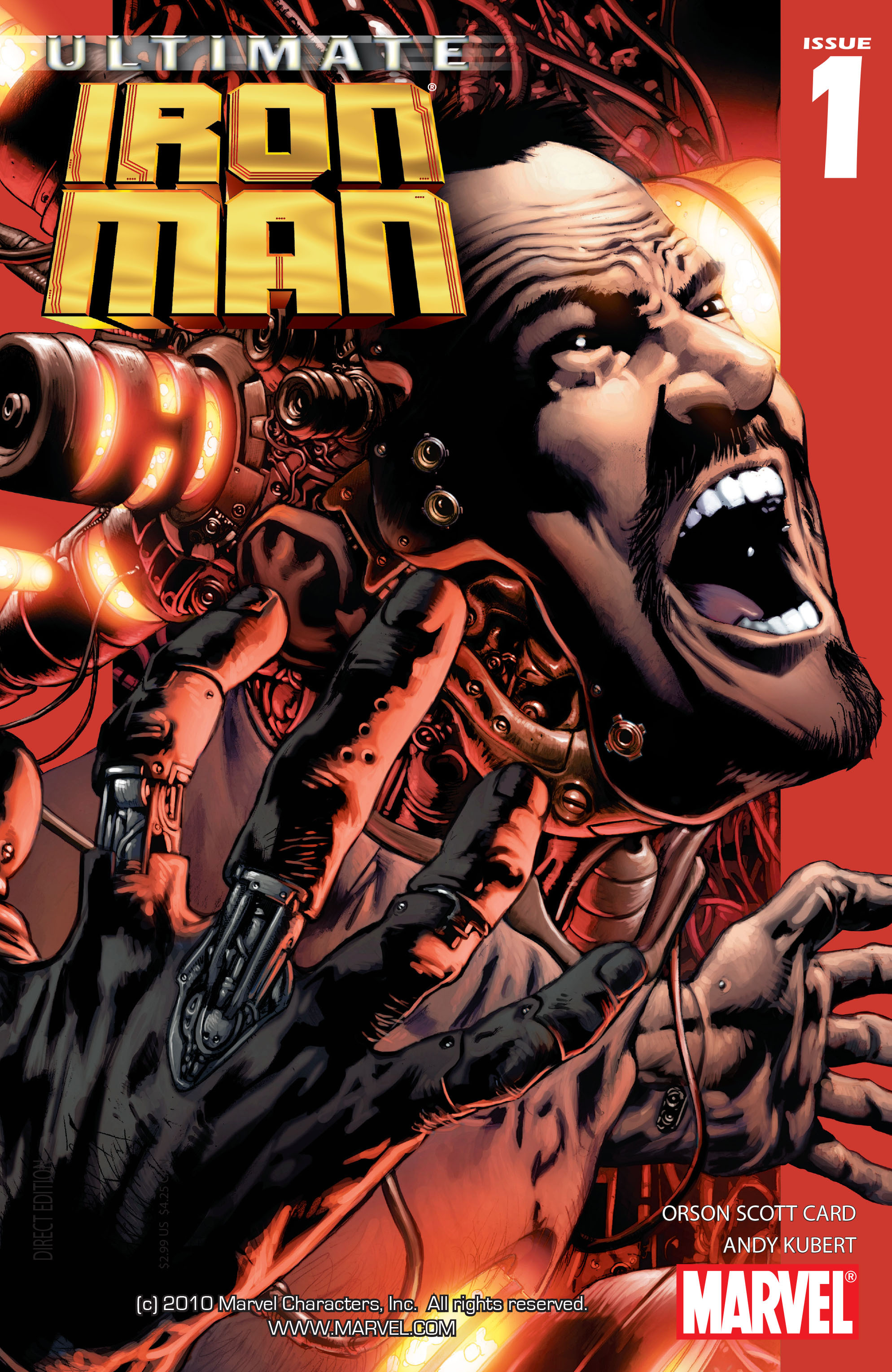 Read online Ultimate Iron Man (2005) comic -  Issue #1 - 1