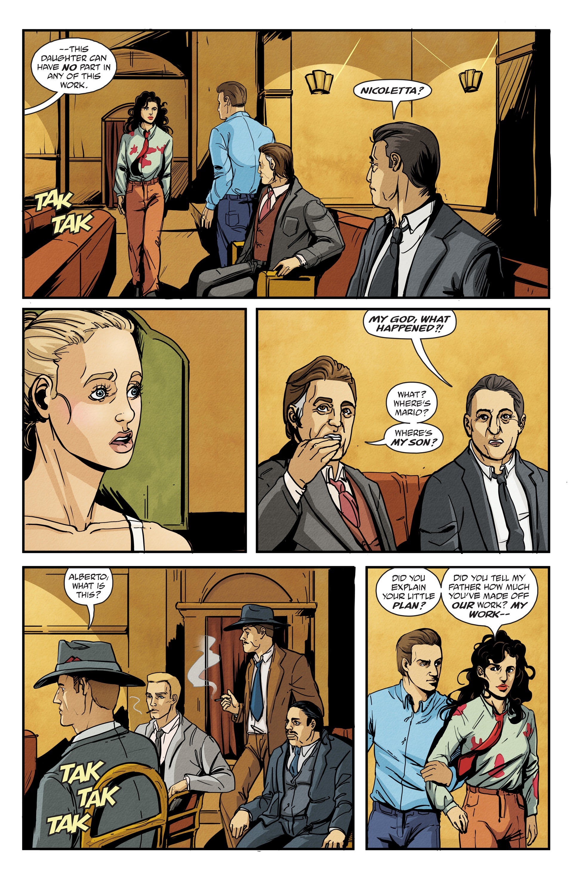 Read online Mafiosa comic -  Issue # TPB - 110