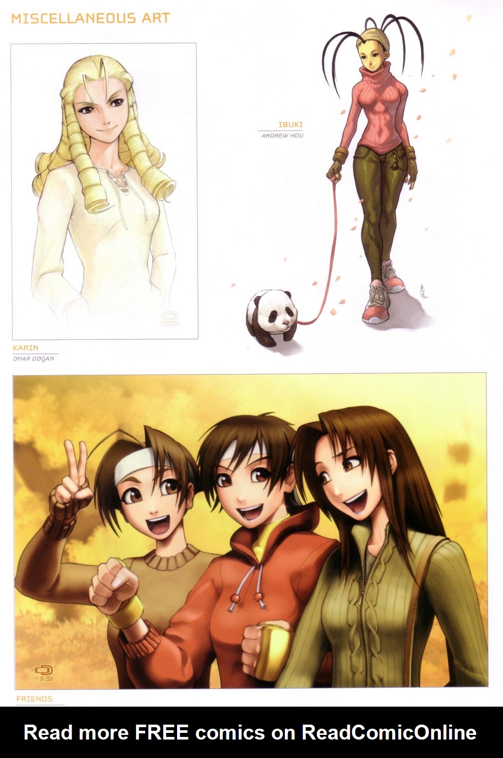 Read online UDON's Art of Capcom comic -  Issue # TPB (Part 2) - 8
