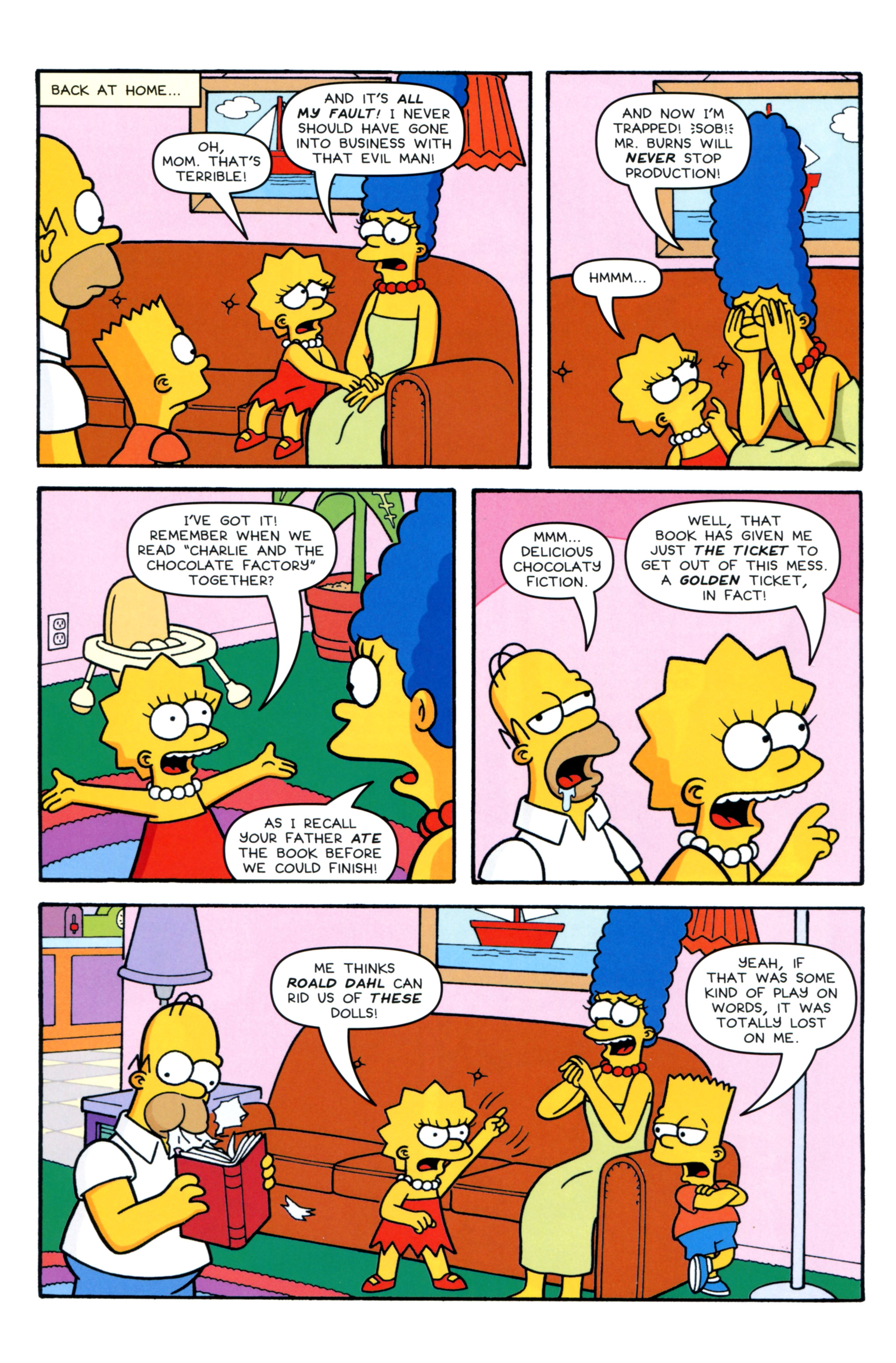Read online Simpsons Comics comic -  Issue #216 - 24
