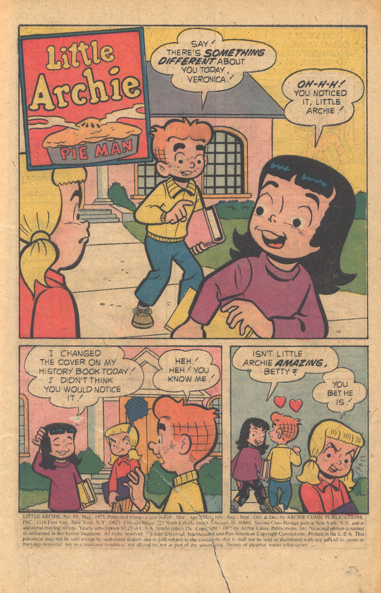 Read online The Adventures of Little Archie comic -  Issue #95 - 3