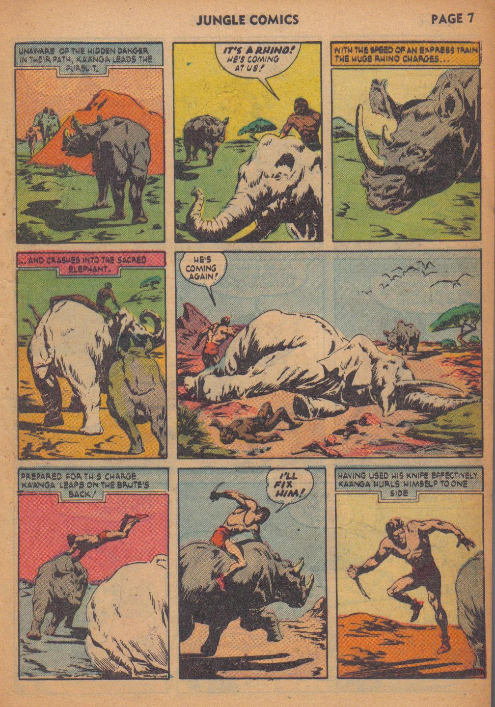 Read online Jungle Comics comic -  Issue #29 - 8