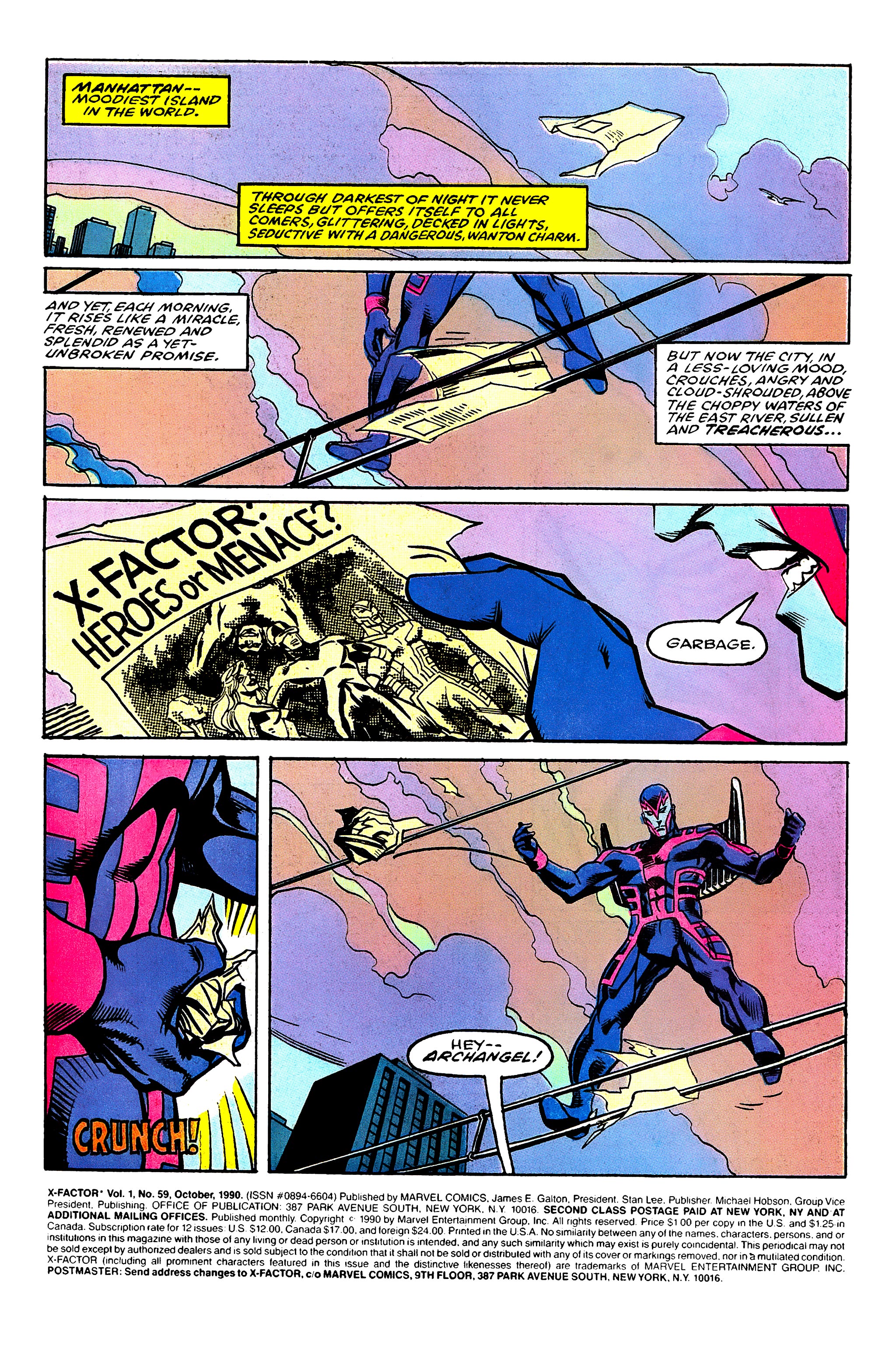 X-Factor (1986) 59 Page 1