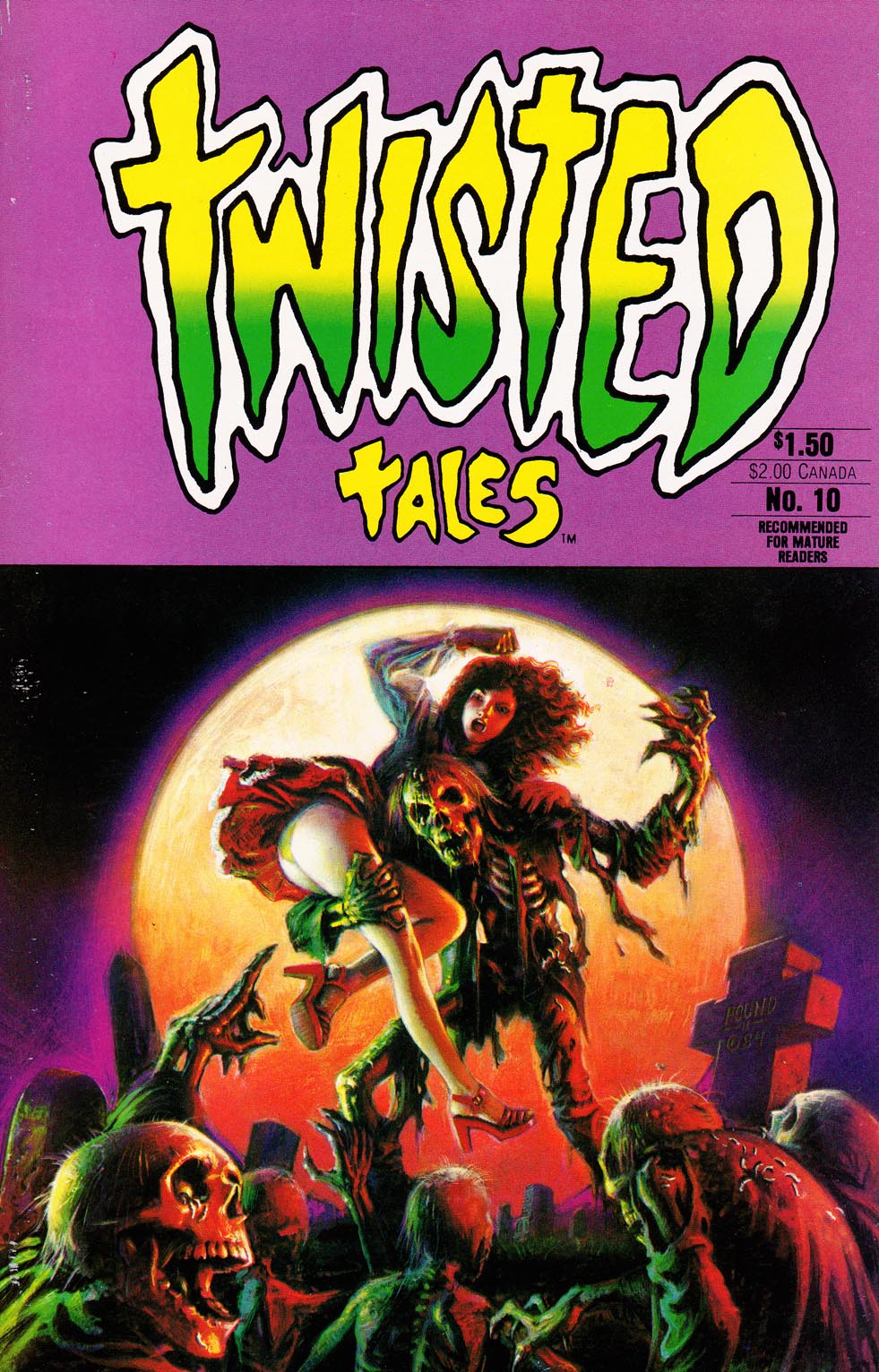 Read online Twisted Tales (1982) comic -  Issue #10 - 1