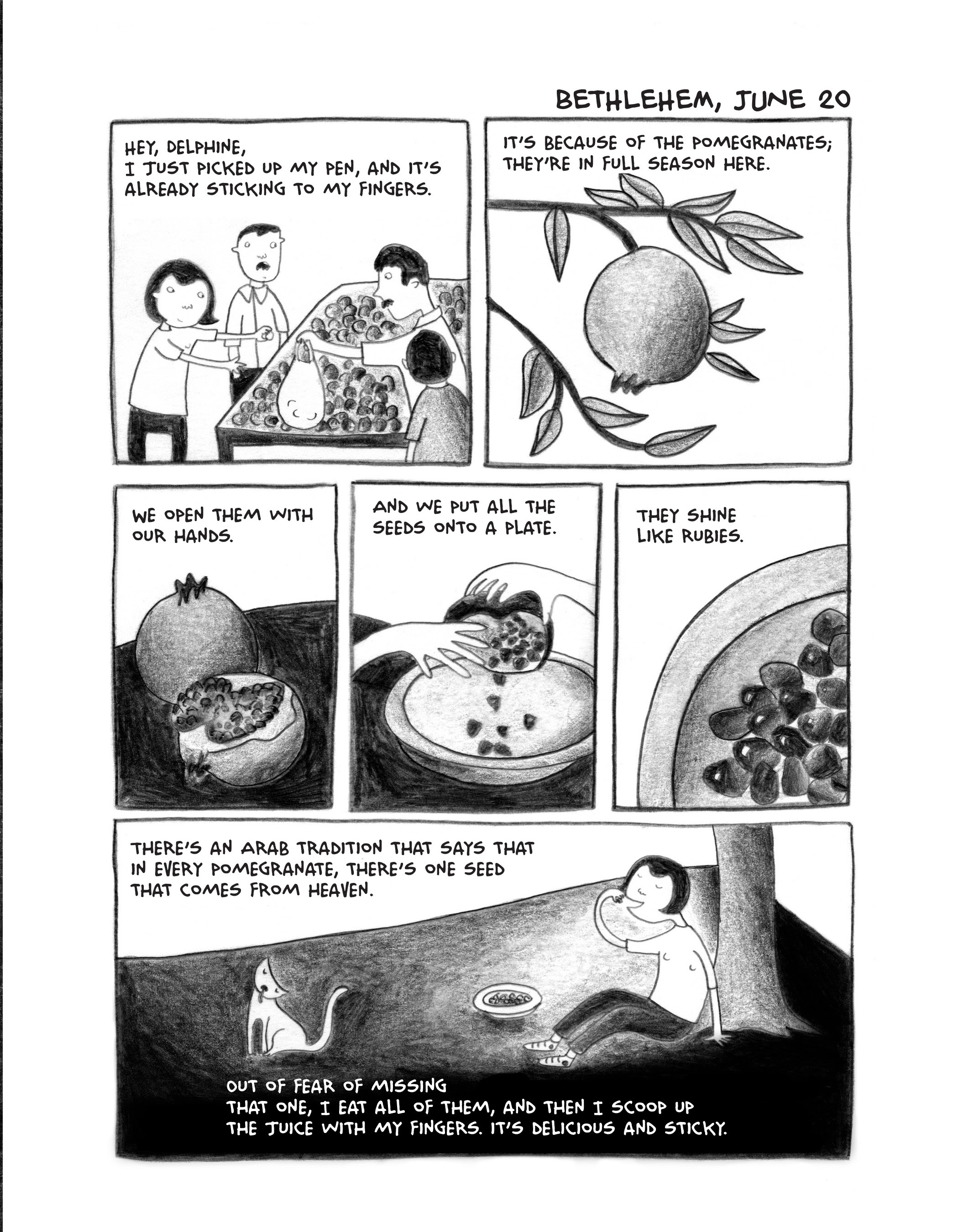 Read online Green Almonds: Letters from Palestine comic -  Issue # TPB (Part 1) - 78