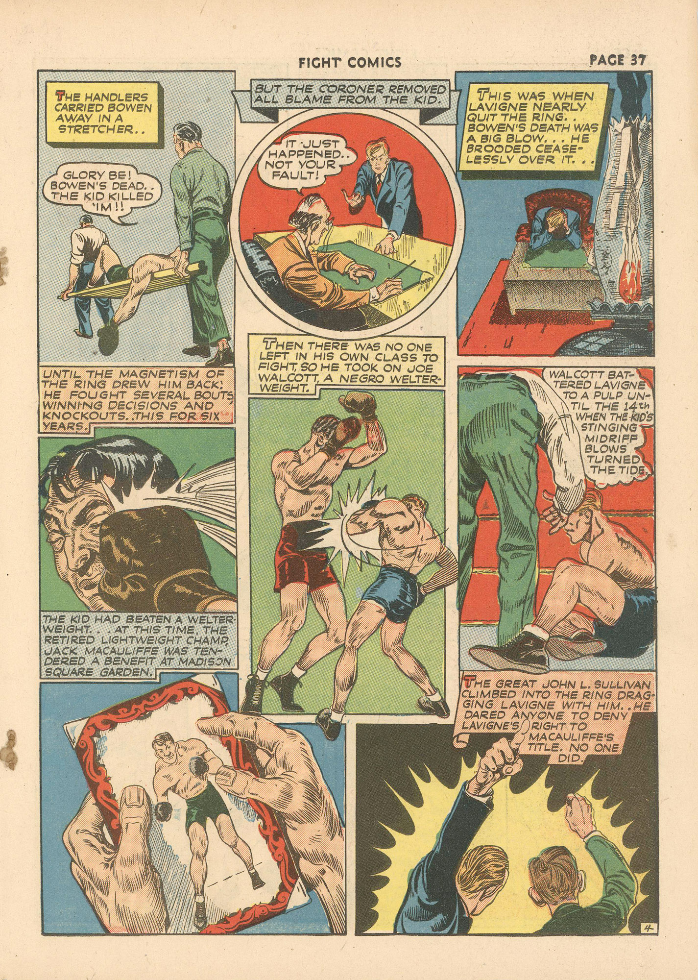 Read online Fight Comics comic -  Issue #16 - 40