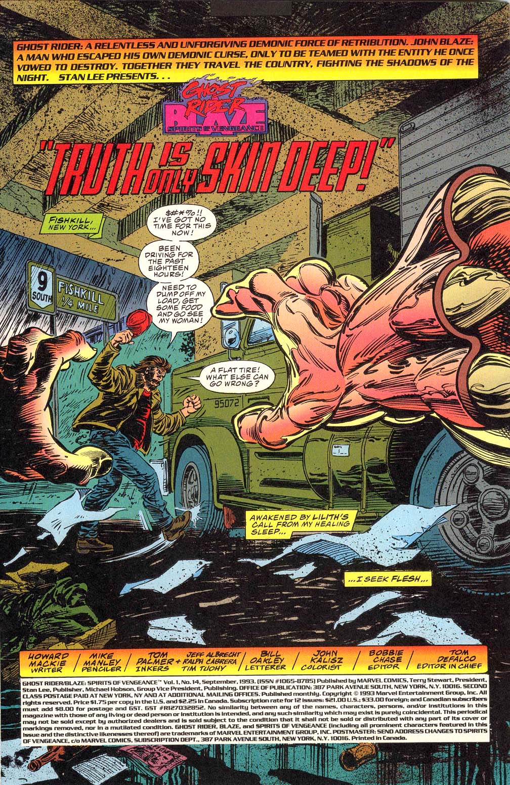 Read online Ghost Rider/Blaze: Spirits of Vengeance comic -  Issue #14 - 2