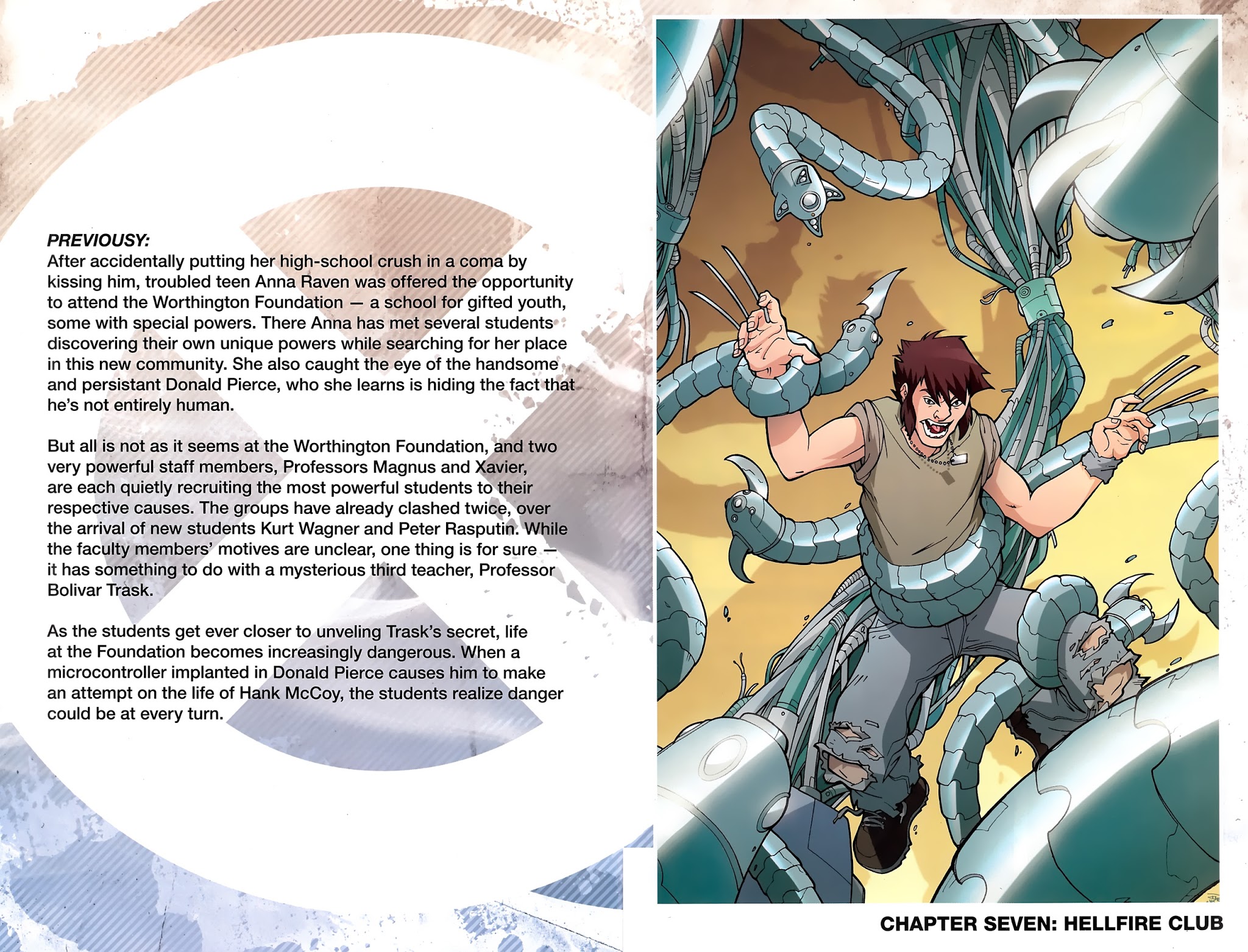 Read online X-Campus comic -  Issue #4 - 4