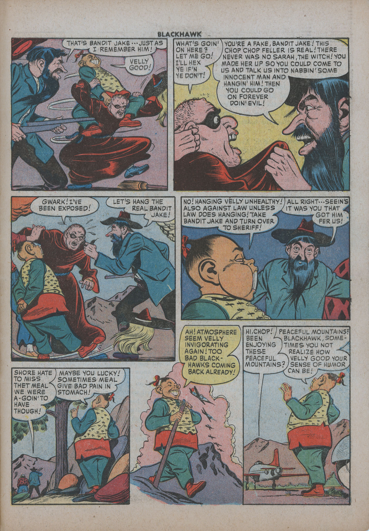 Read online Blackhawk (1957) comic -  Issue #34 - 40