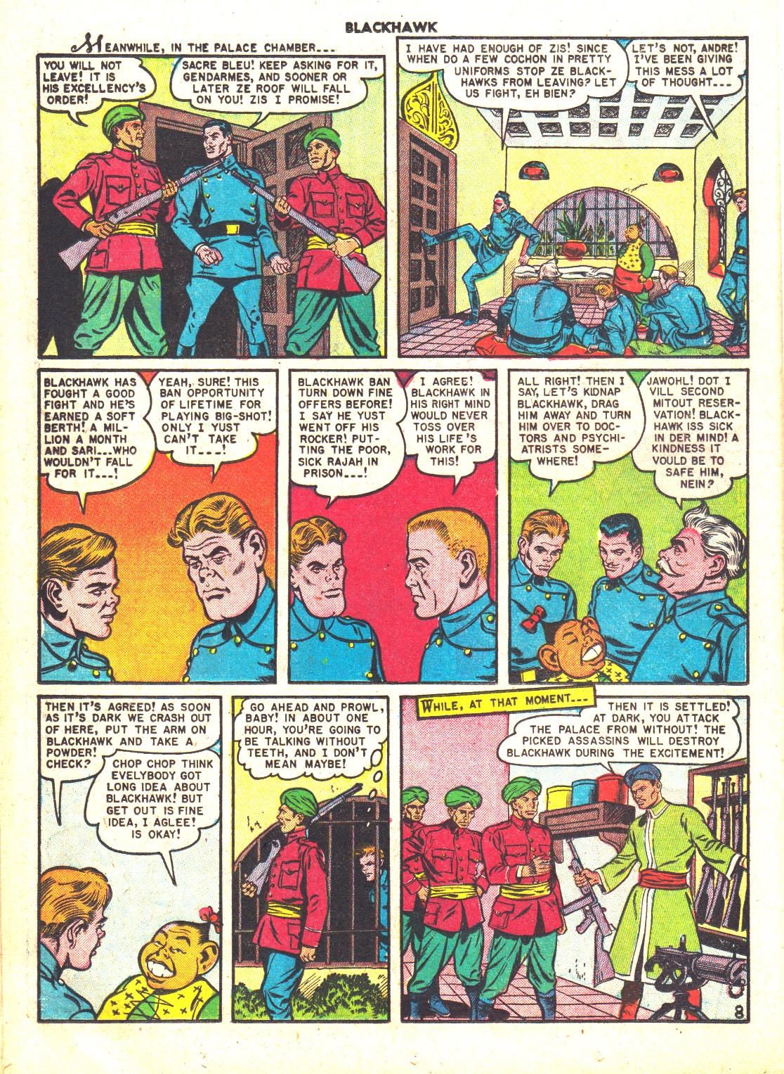 Read online Blackhawk (1957) comic -  Issue #37 - 22