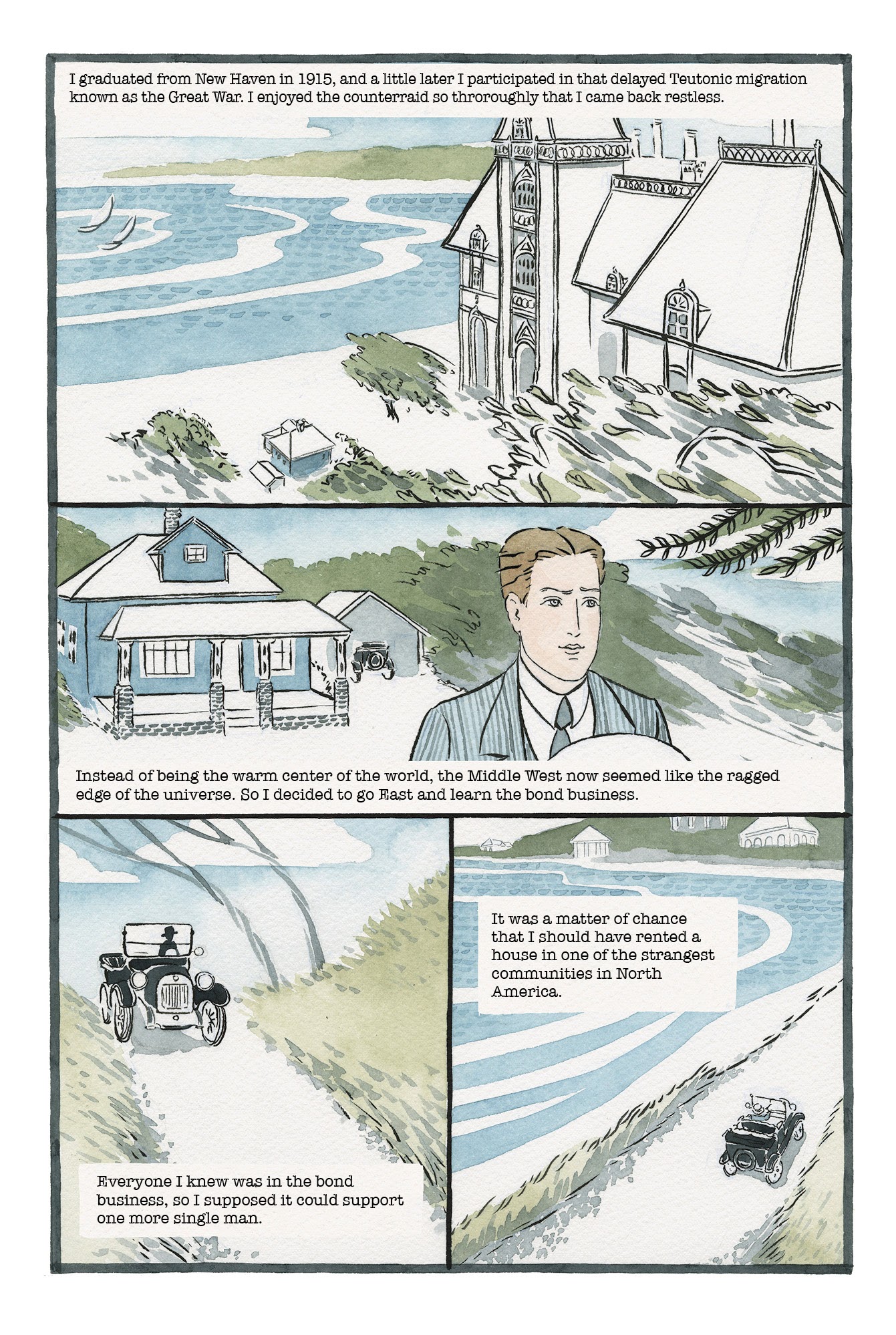 Read online The Great Gatsby: The Graphic Novel comic -  Issue # TPB (Part 1) - 13