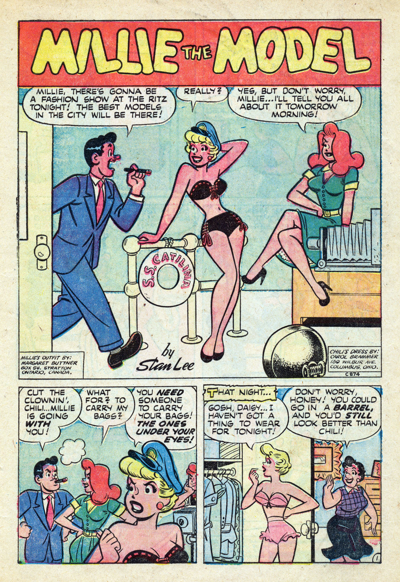 Read online Millie the Model comic -  Issue #44 - 3
