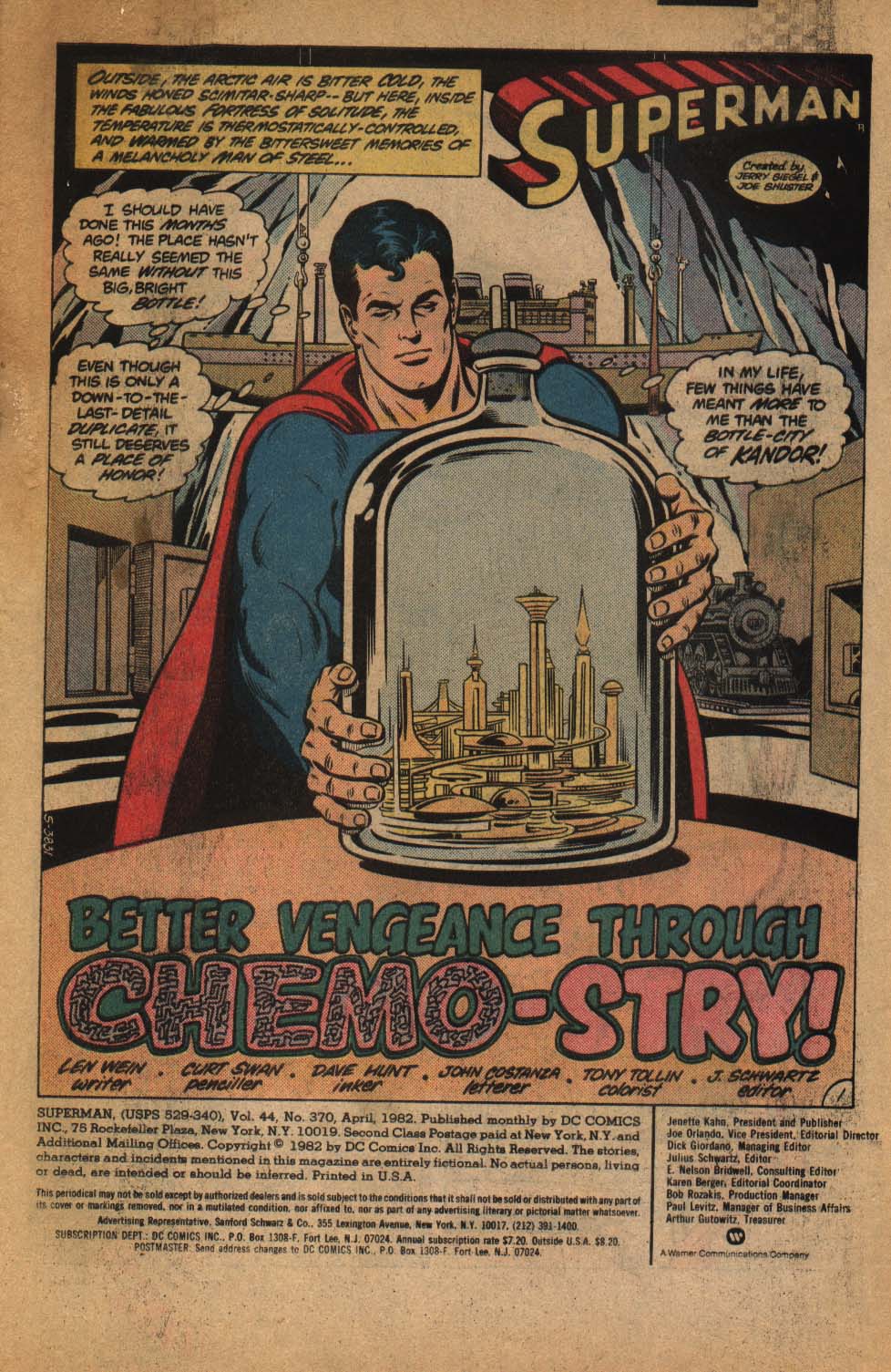 Read online Superman (1939) comic -  Issue #370 - 3