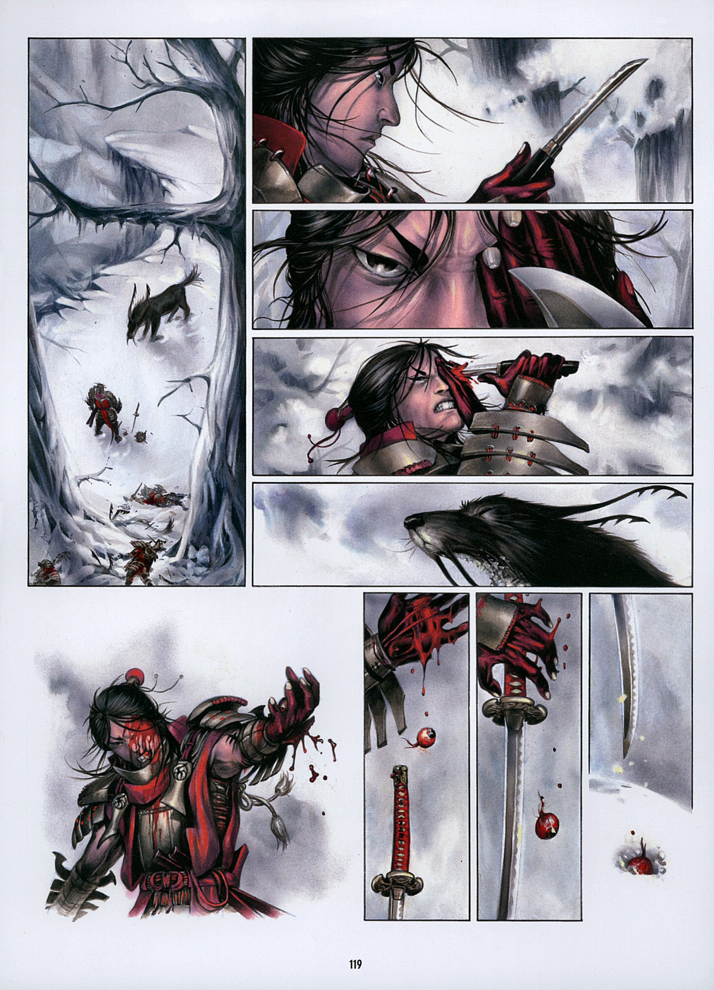 Read online Legend of the Scarlet Blades comic -  Issue # TPB - 120