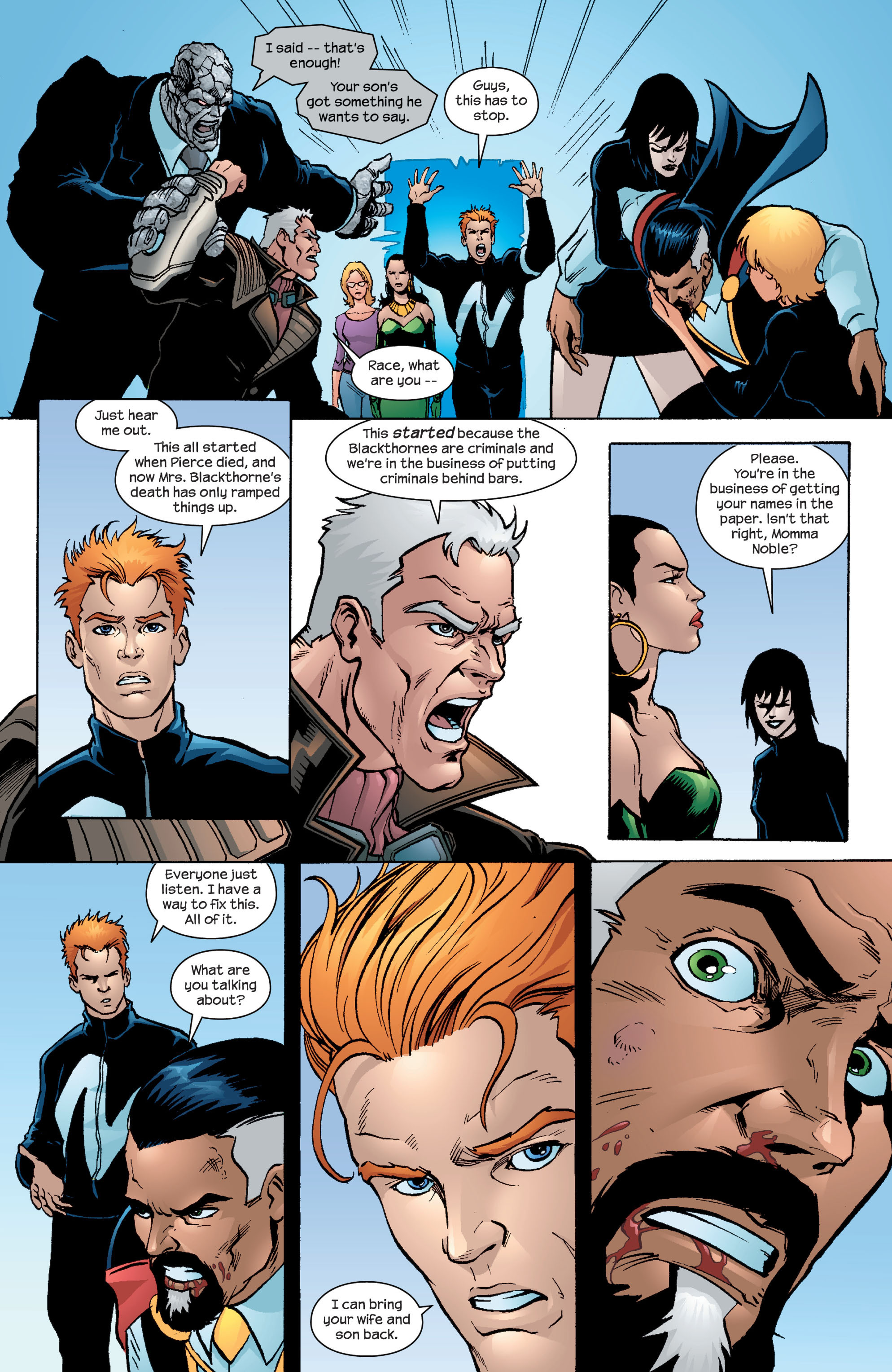 Read online Noble Causes (2004) comic -  Issue #29 - 19