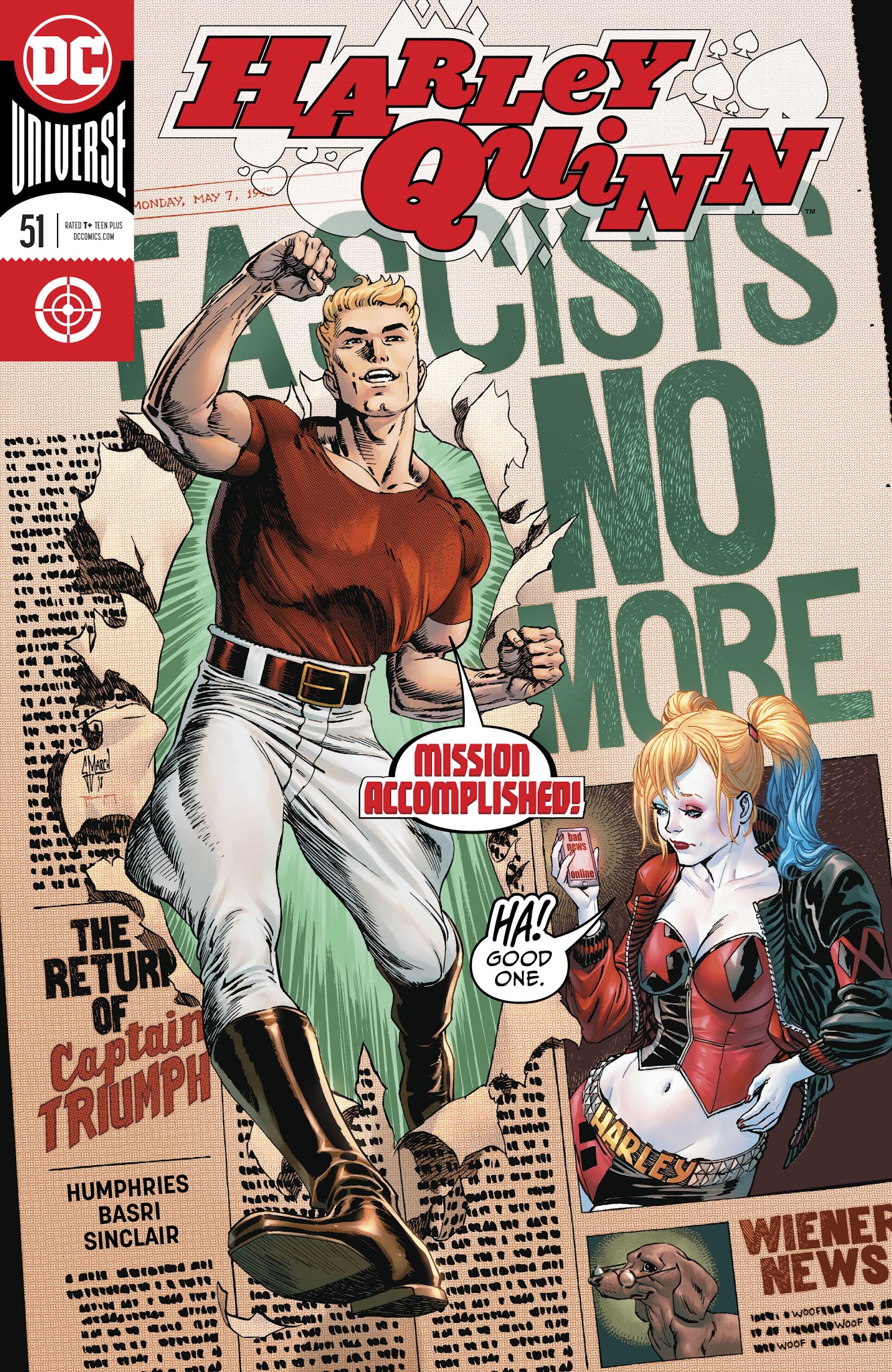 Read online Harley Quinn (2016) comic -  Issue #51 - 1