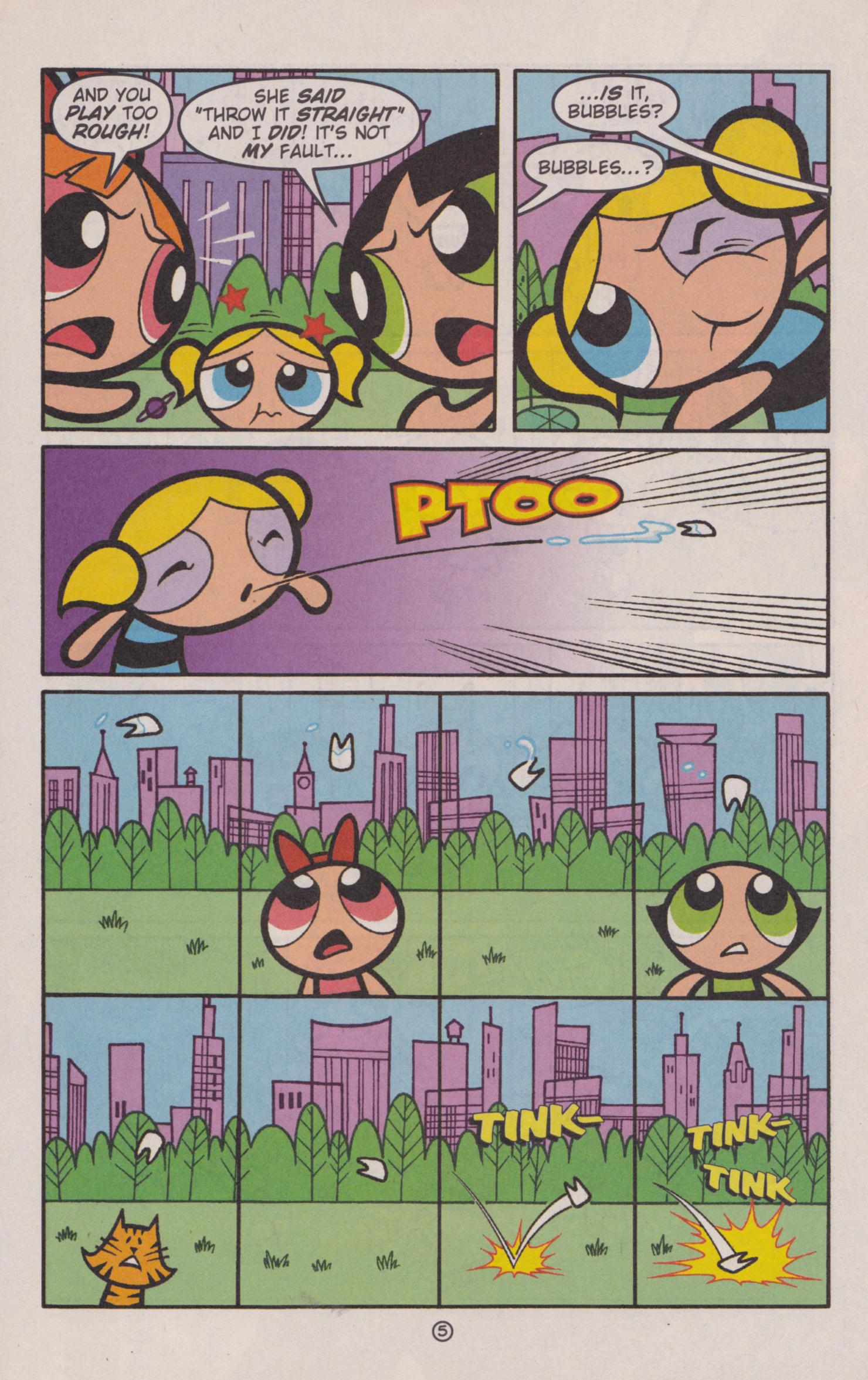 Read online The Powerpuff Girls comic -  Issue #5 - 6