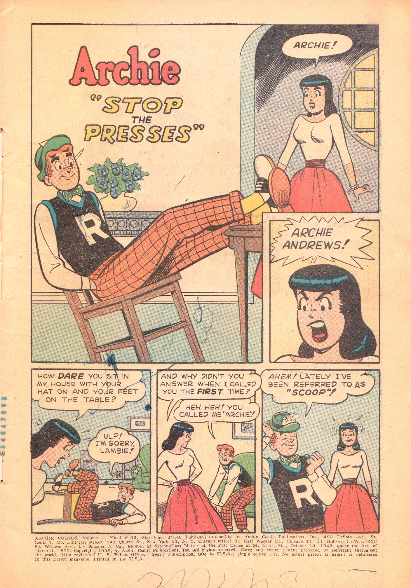 Read online Archie Comics comic -  Issue #092 - 3