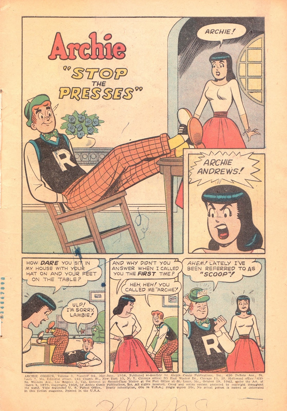 Archie Comics issue 092 - Page 3