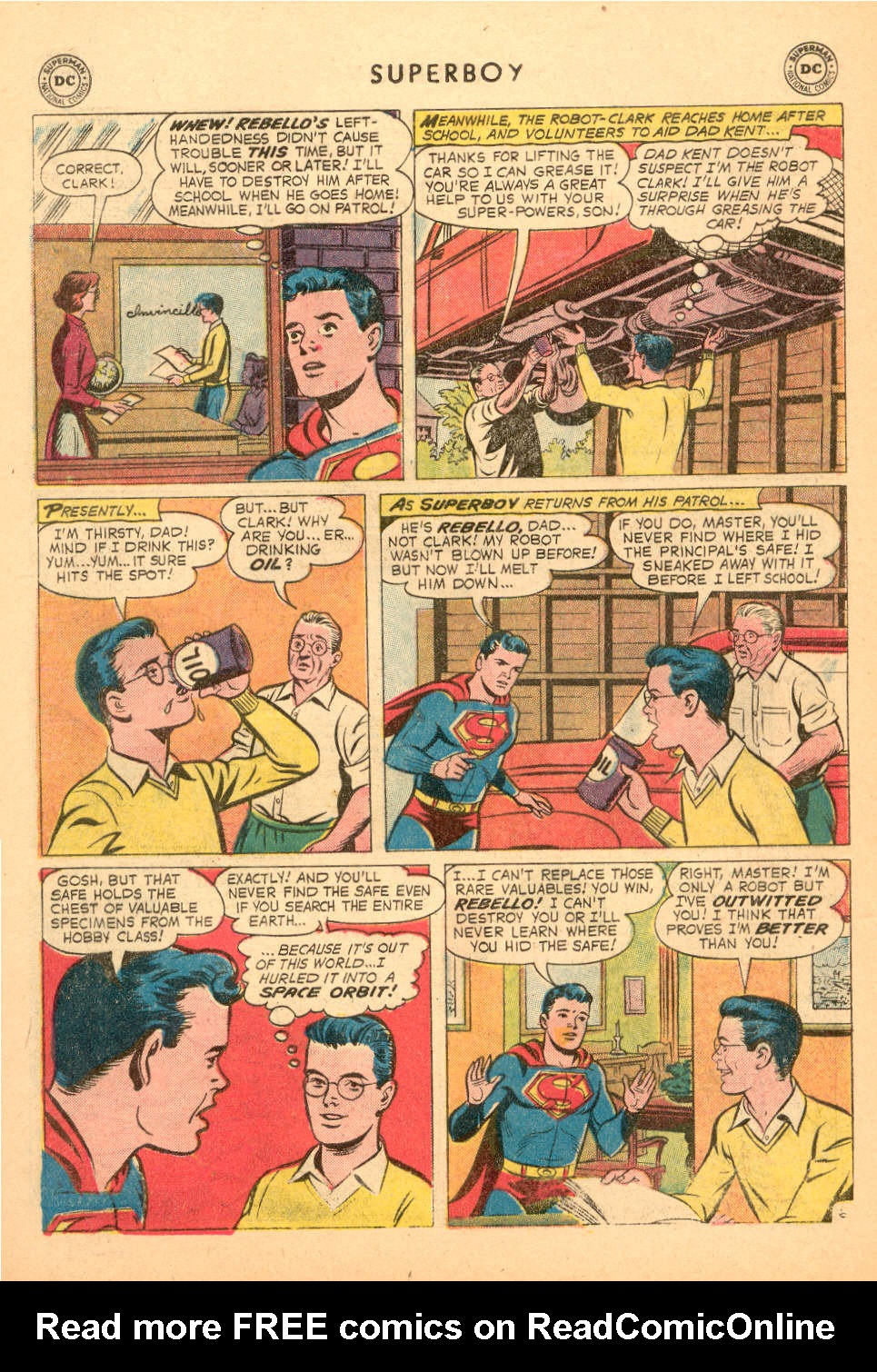 Read online Superboy (1949) comic -  Issue #72 - 7