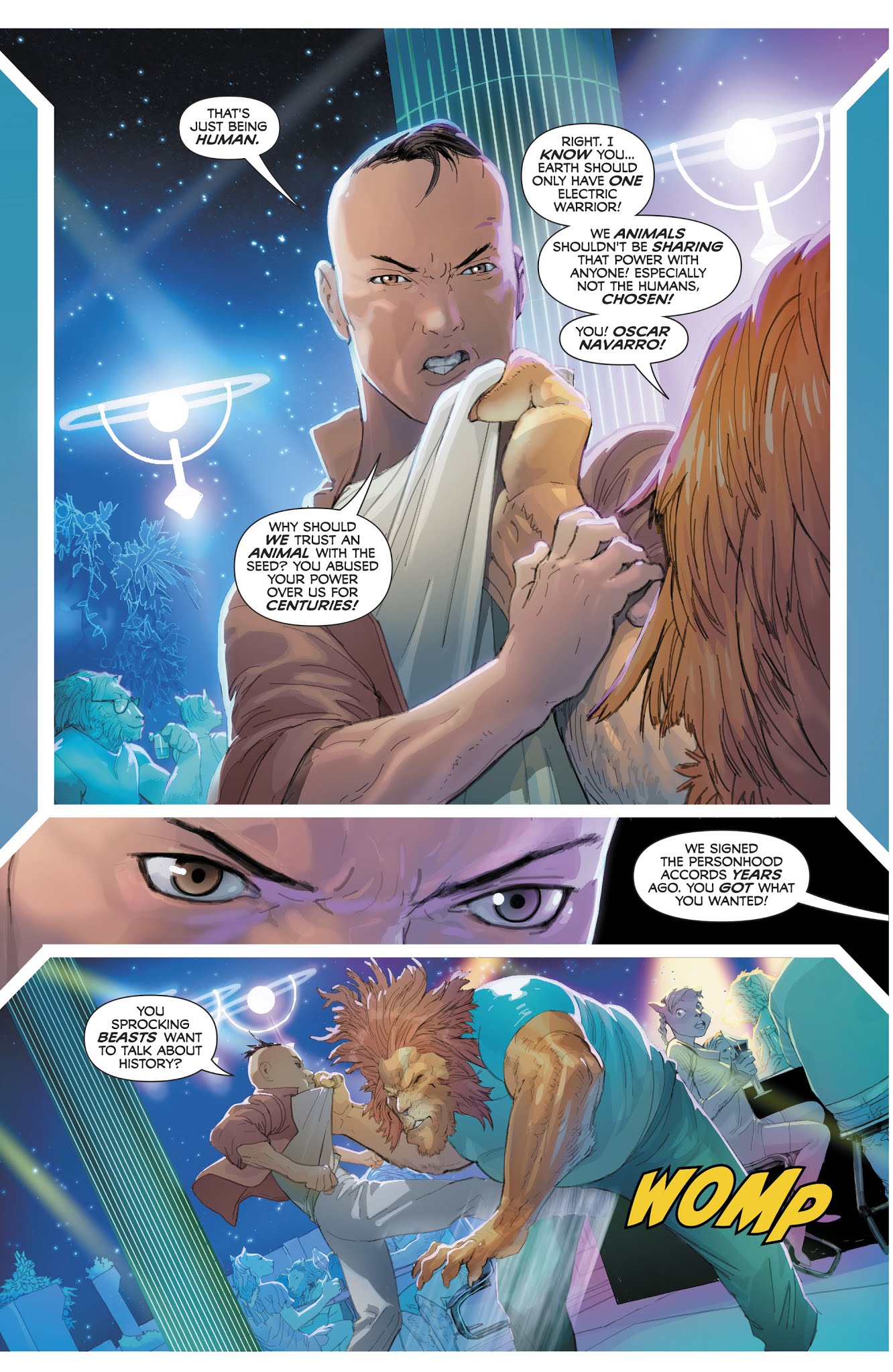 Read online Electric Warriors comic -  Issue #1 - 5