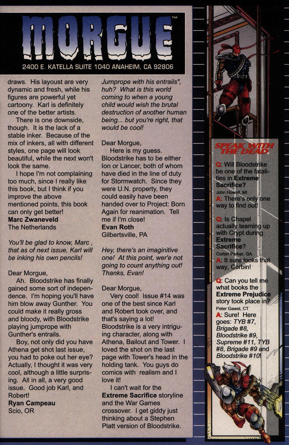 Read online Bloodstrike (1993) comic -  Issue #15 - 30