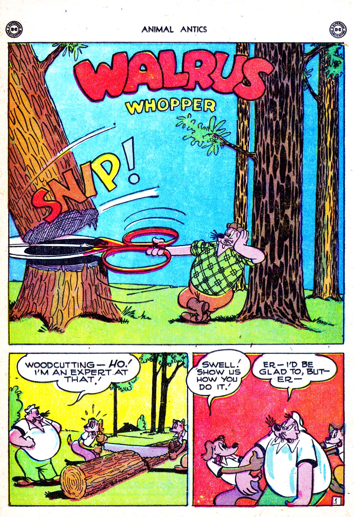 Read online Animal Antics comic -  Issue #6 - 36