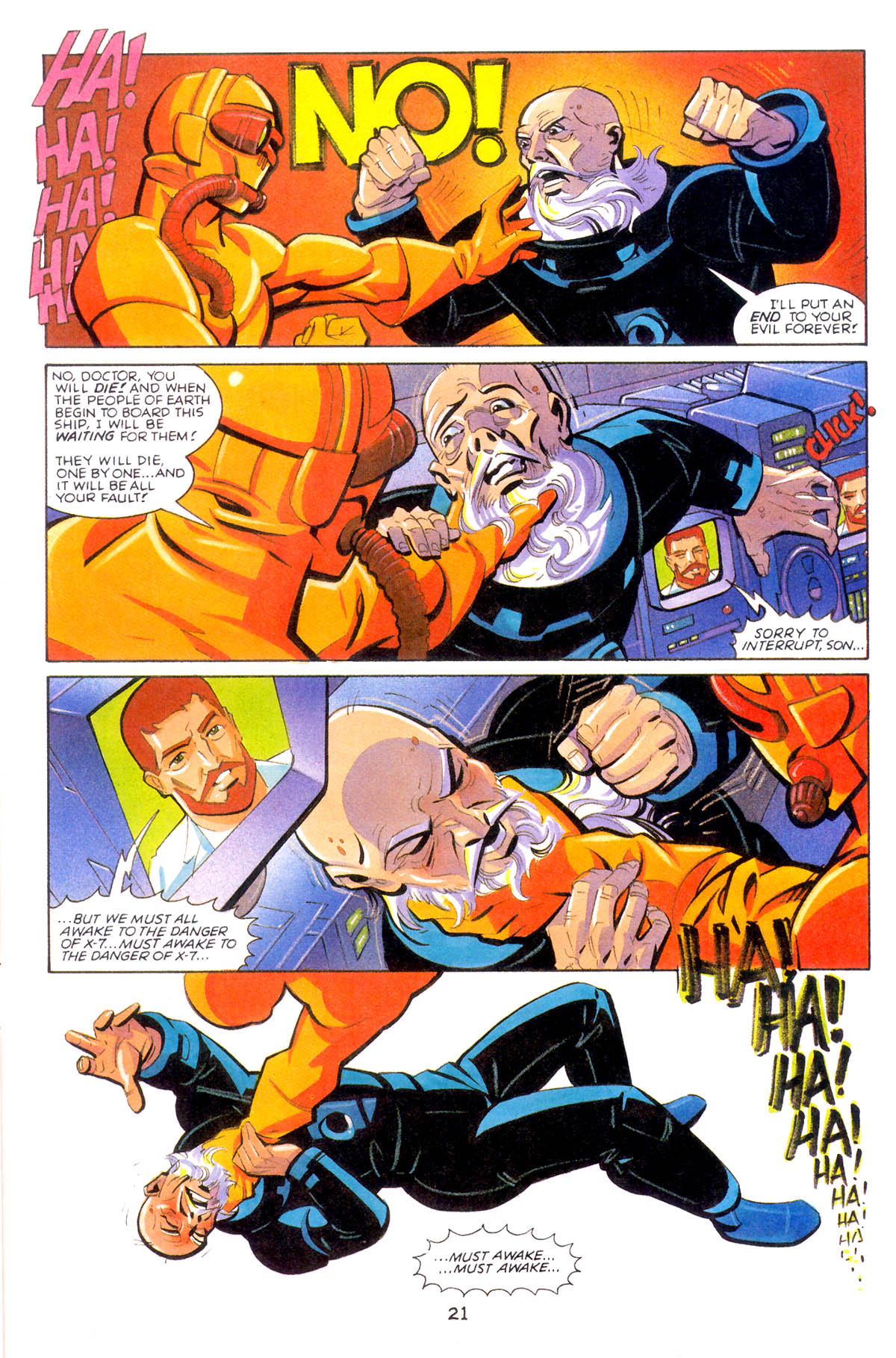 Read online Jonny Quest comic -  Issue #8 - 24