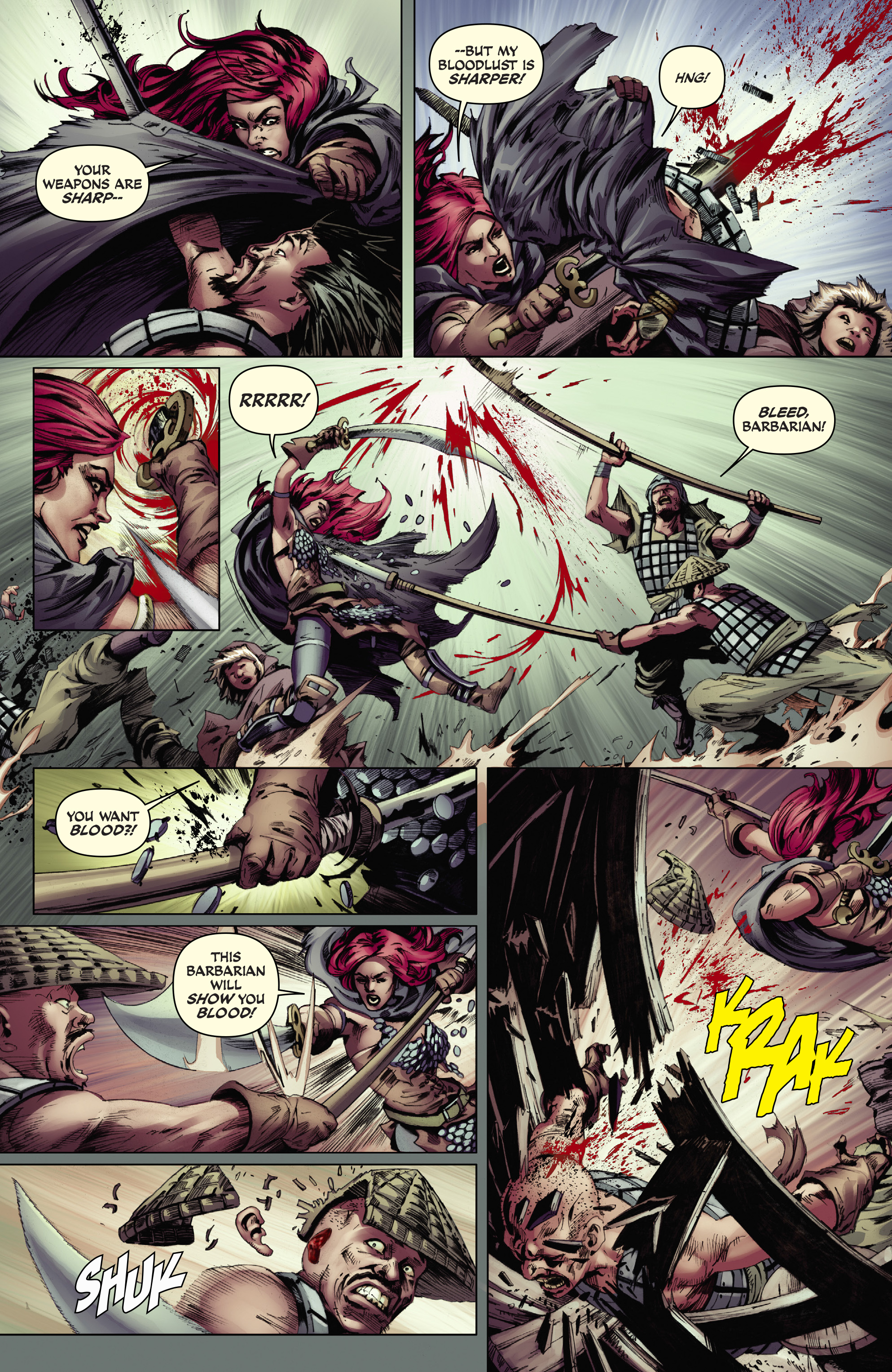 Read online Red Sonja Travels comic -  Issue # TPB 2 (Part 2) - 107