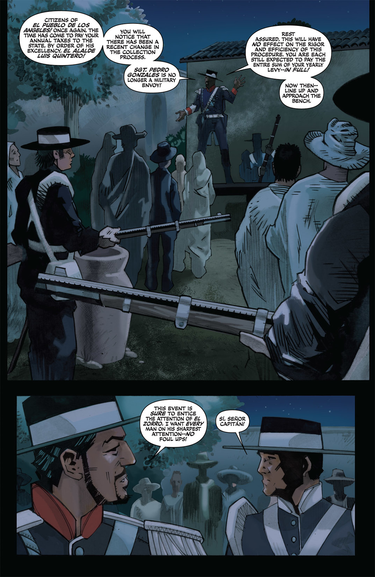 Read online Zorro Rides Again comic -  Issue #8 - 3