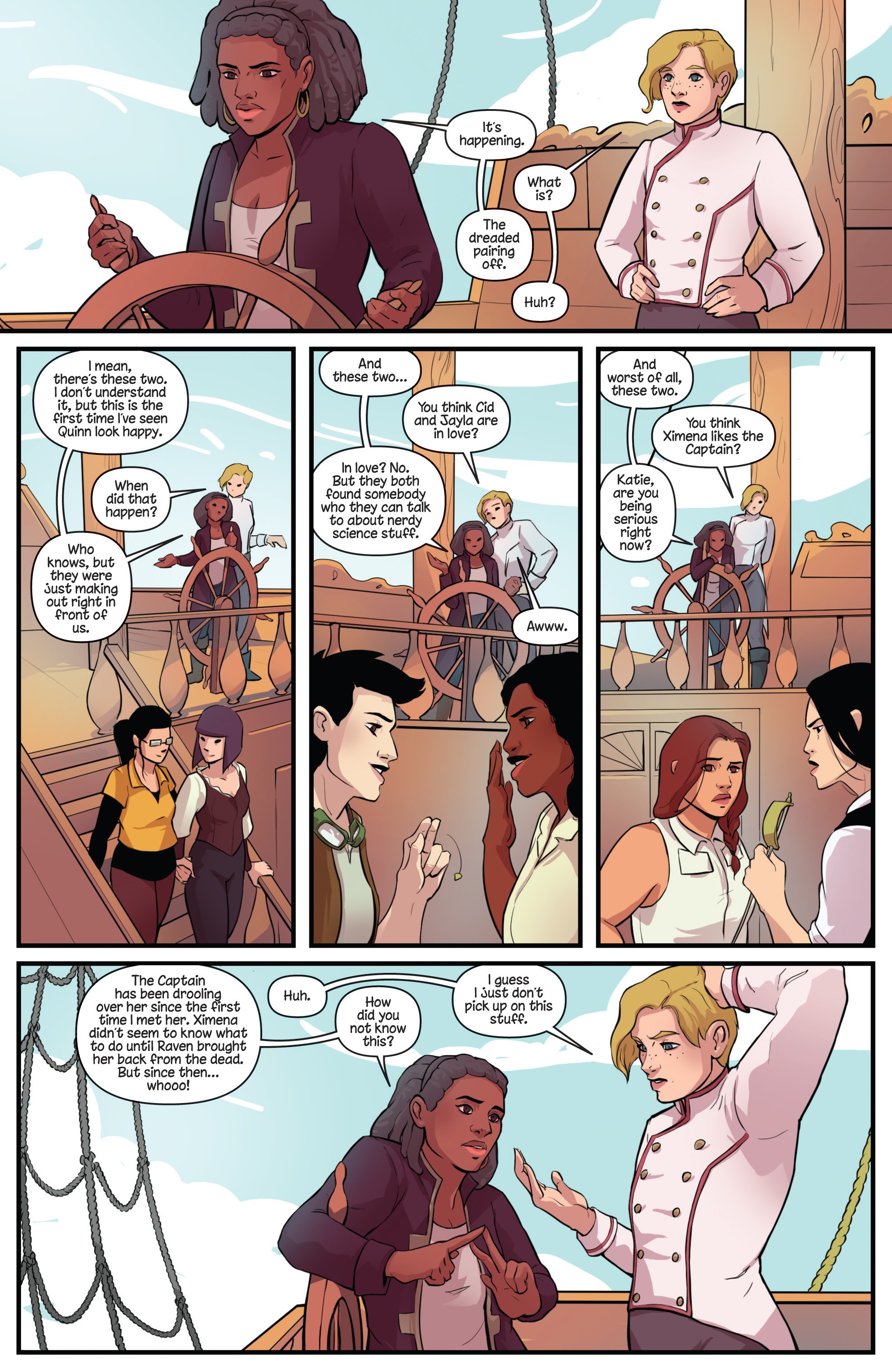 Read online Princeless Raven Year Two: Love and Revenge comic -  Issue # _TPB Get Lost Together - 66