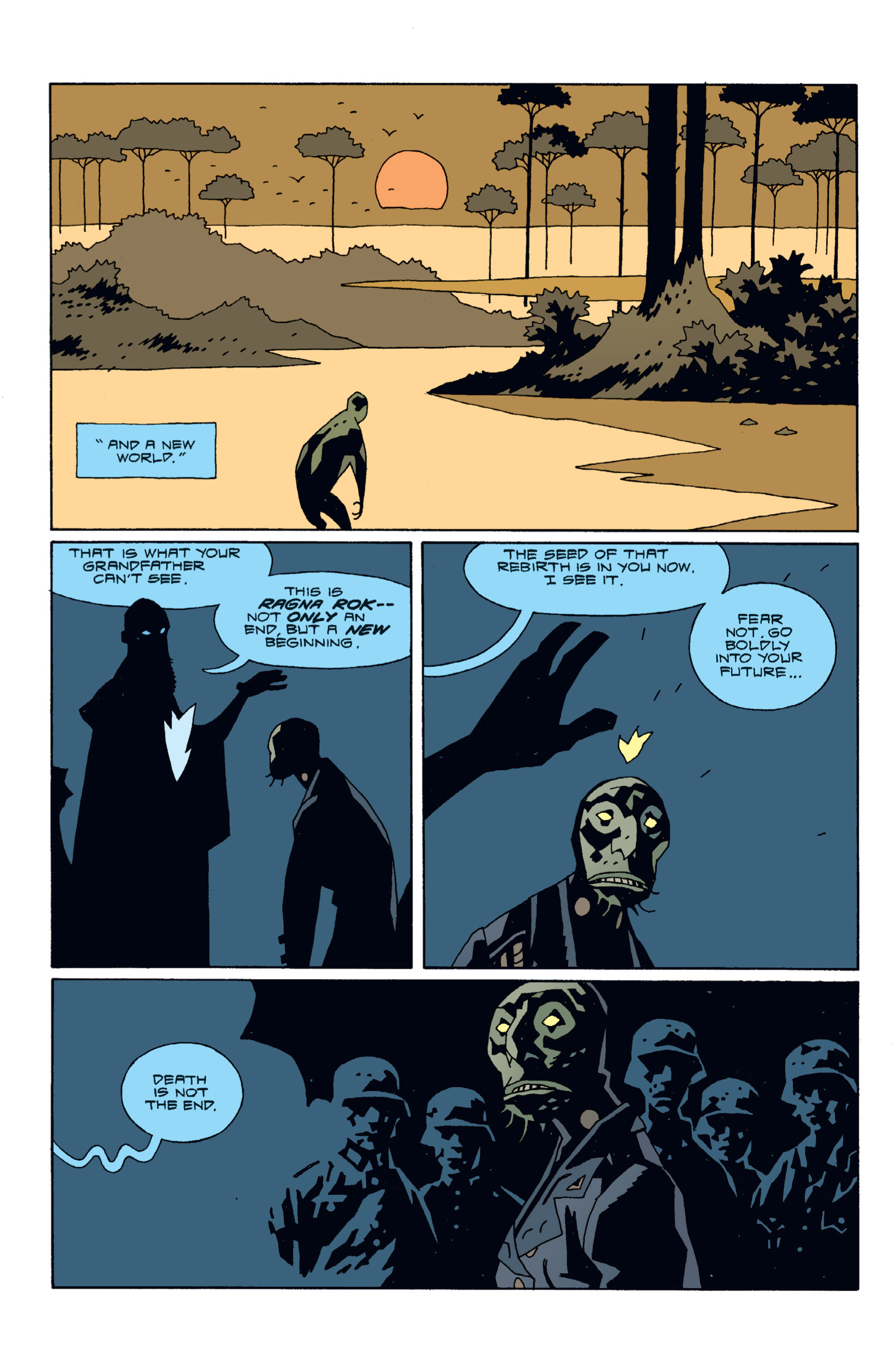 Read online Hellboy comic -  Issue #5 - 113