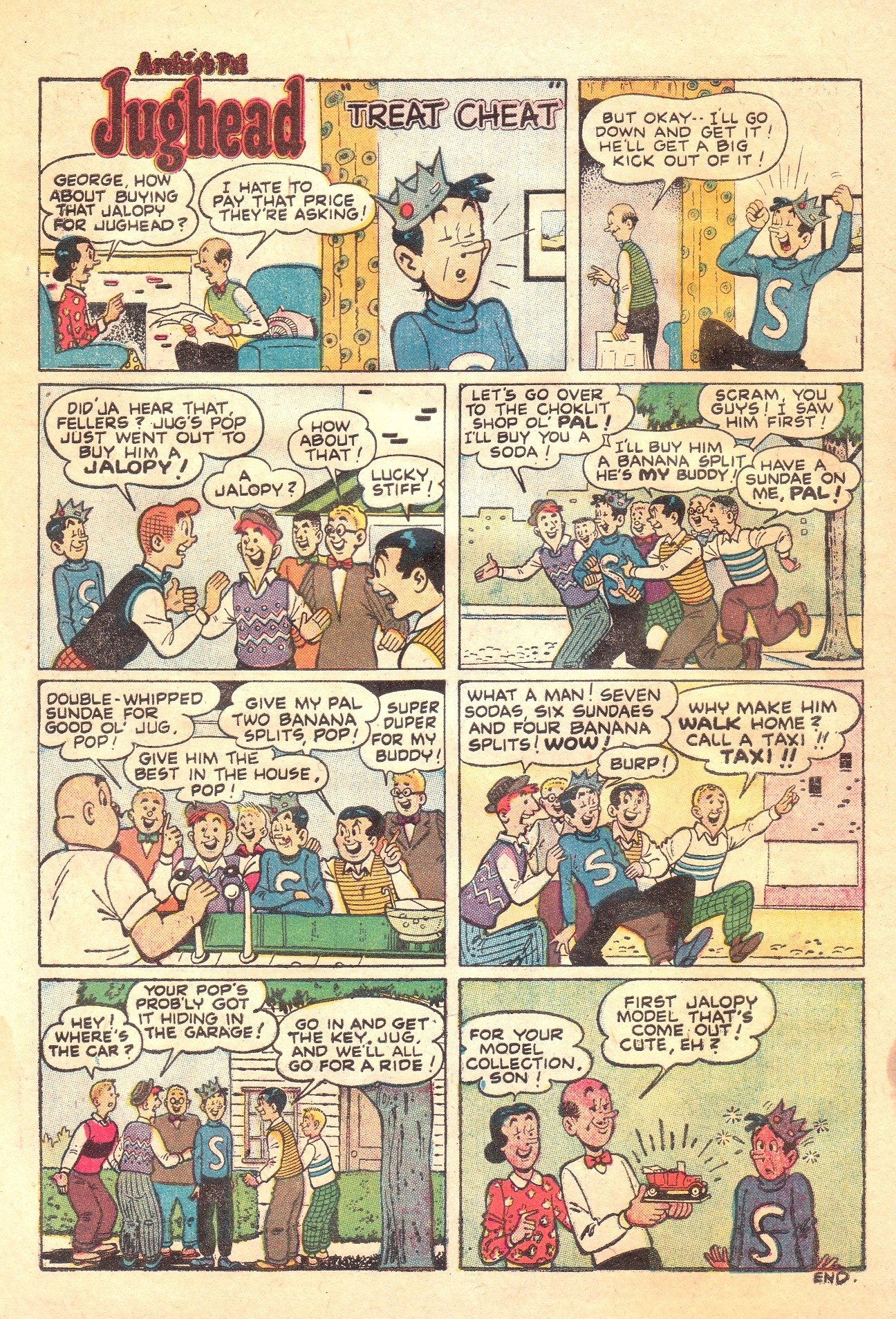 Read online Archie's Pal Jughead comic -  Issue #28 - 6