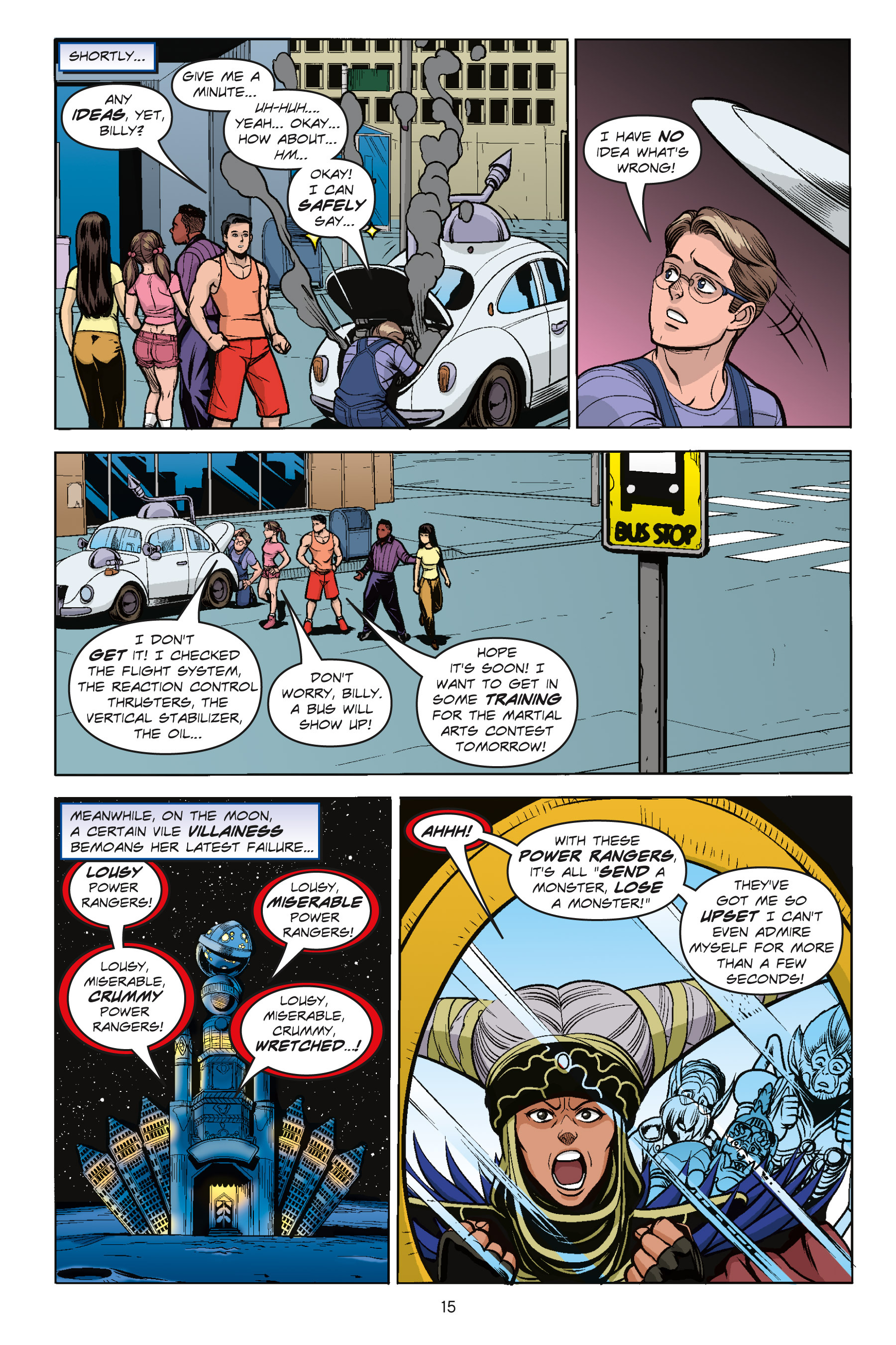 Read online Mighty Morphin Power Rangers: Going Green comic -  Issue # Full - 16