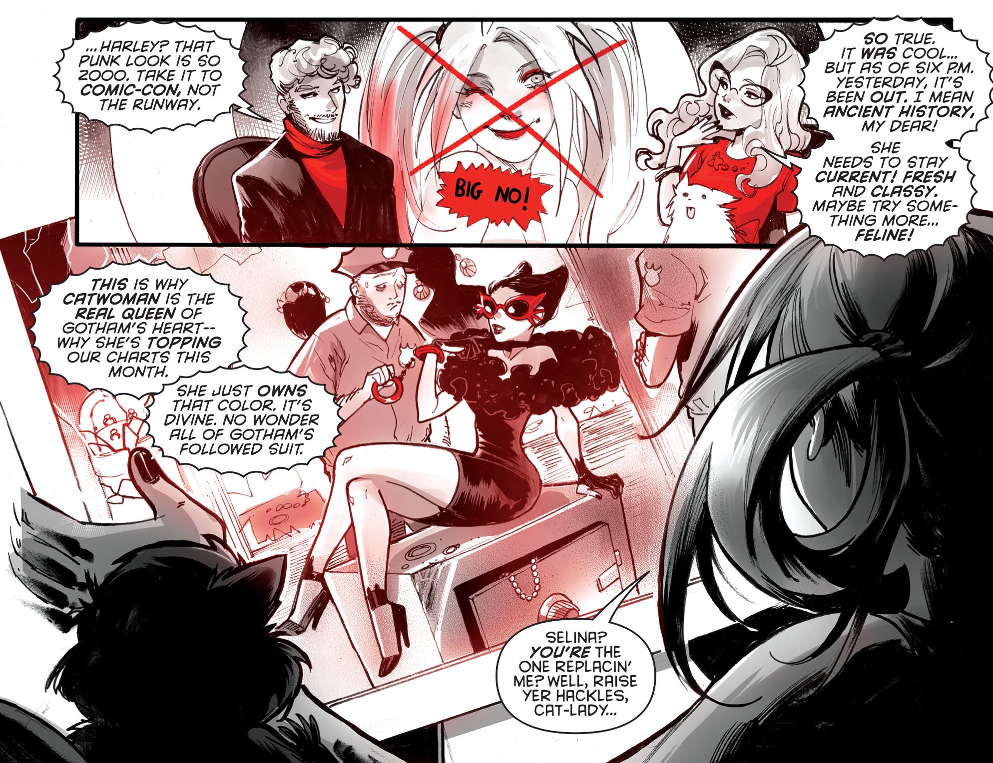 Read online Harley Quinn Black   White   Red comic -  Issue #2 - 7