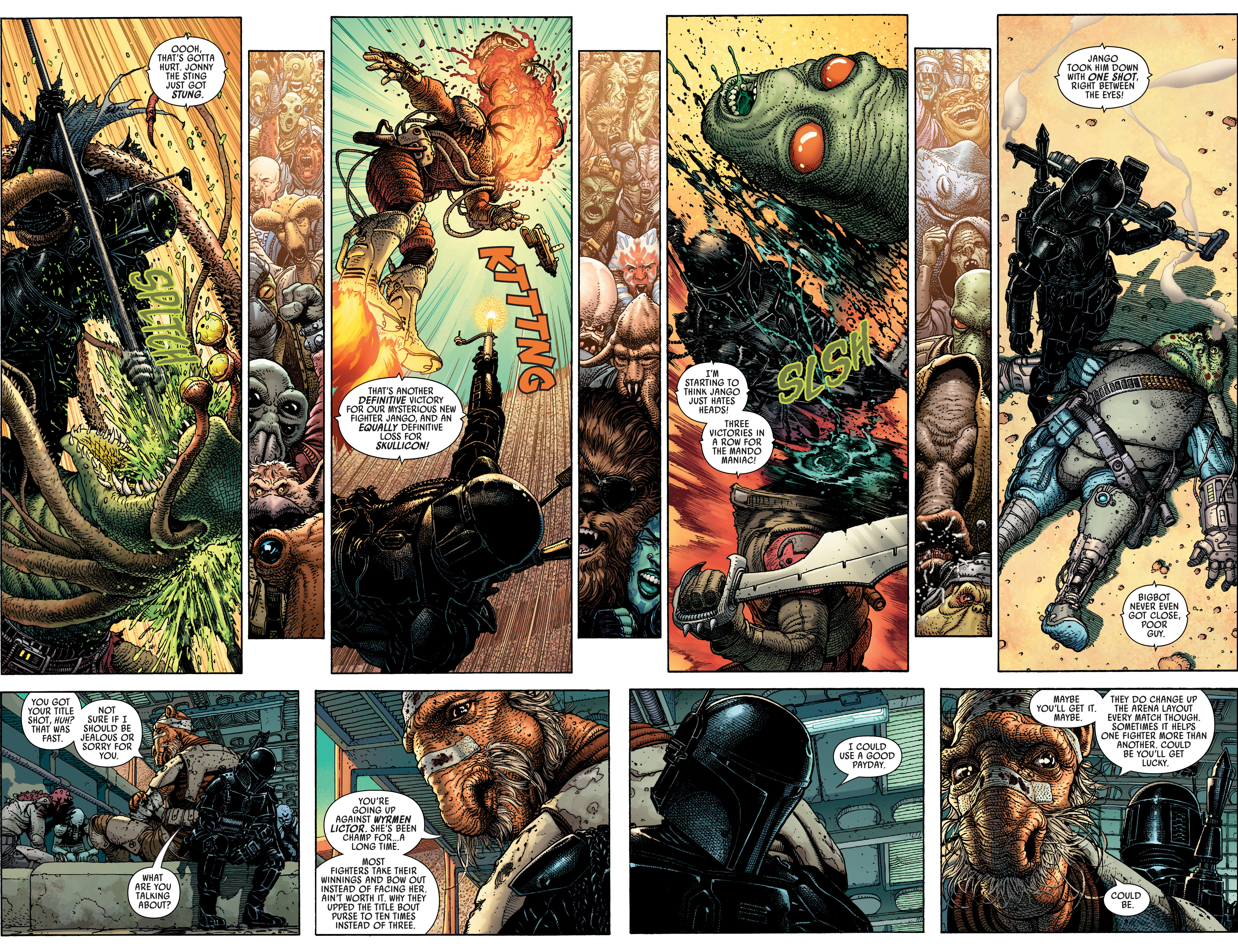 Read online Star Wars: War Of The Bounty Hunters Alpha comic -  Issue # _Director’s Cut - 13