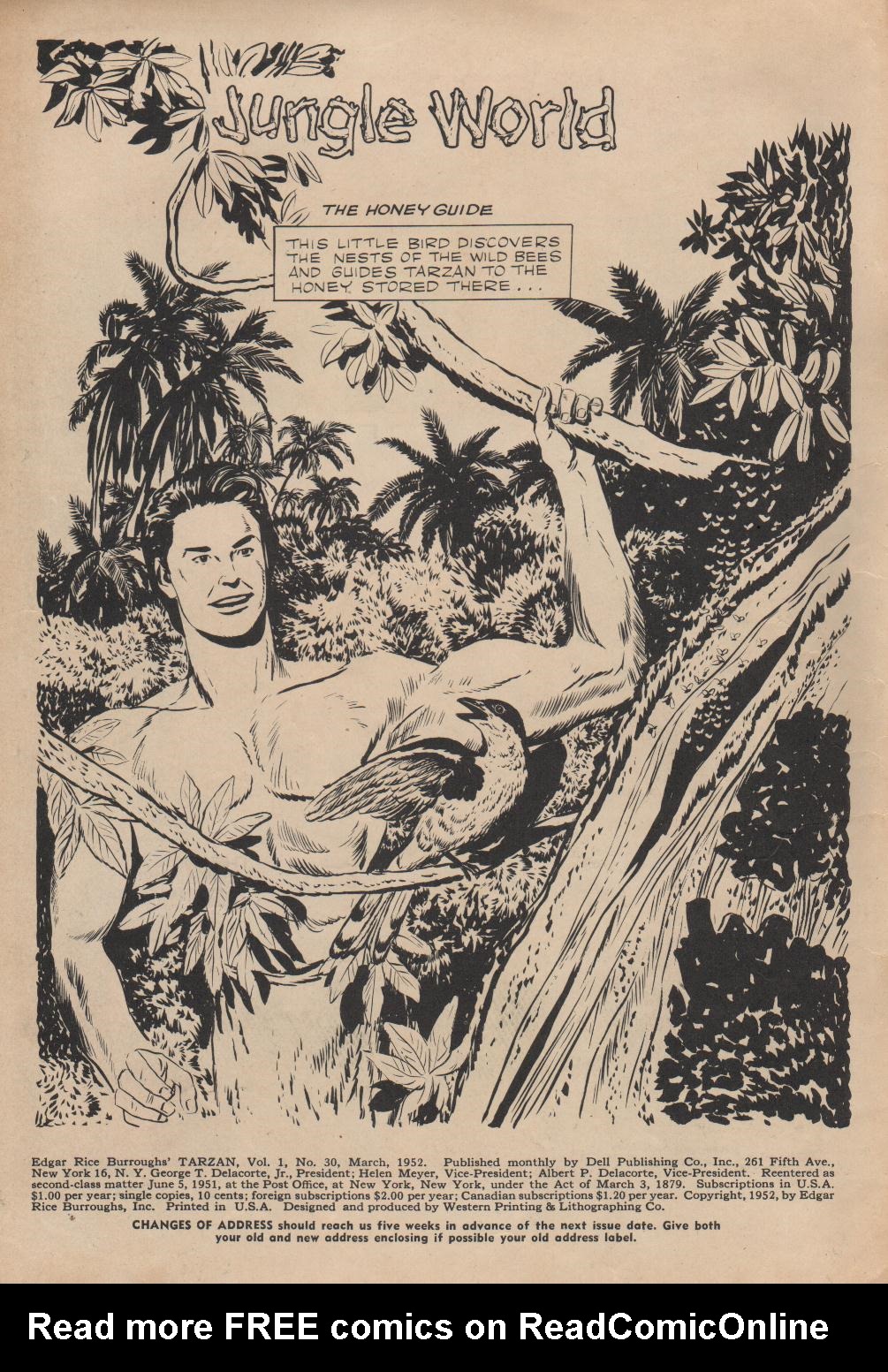 Read online Tarzan (1948) comic -  Issue #30 - 2