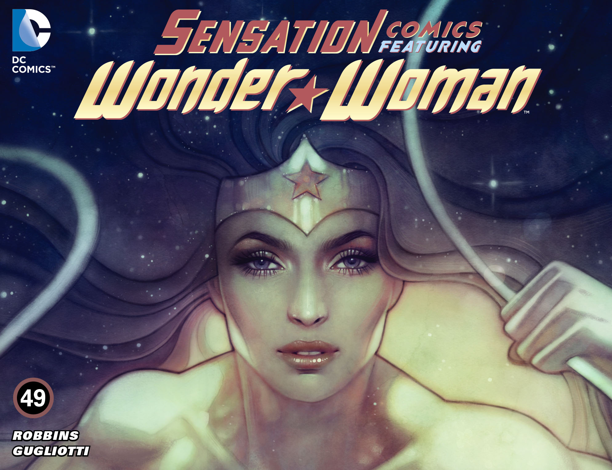 Read online Sensation Comics Featuring Wonder Woman comic -  Issue #49 - 1