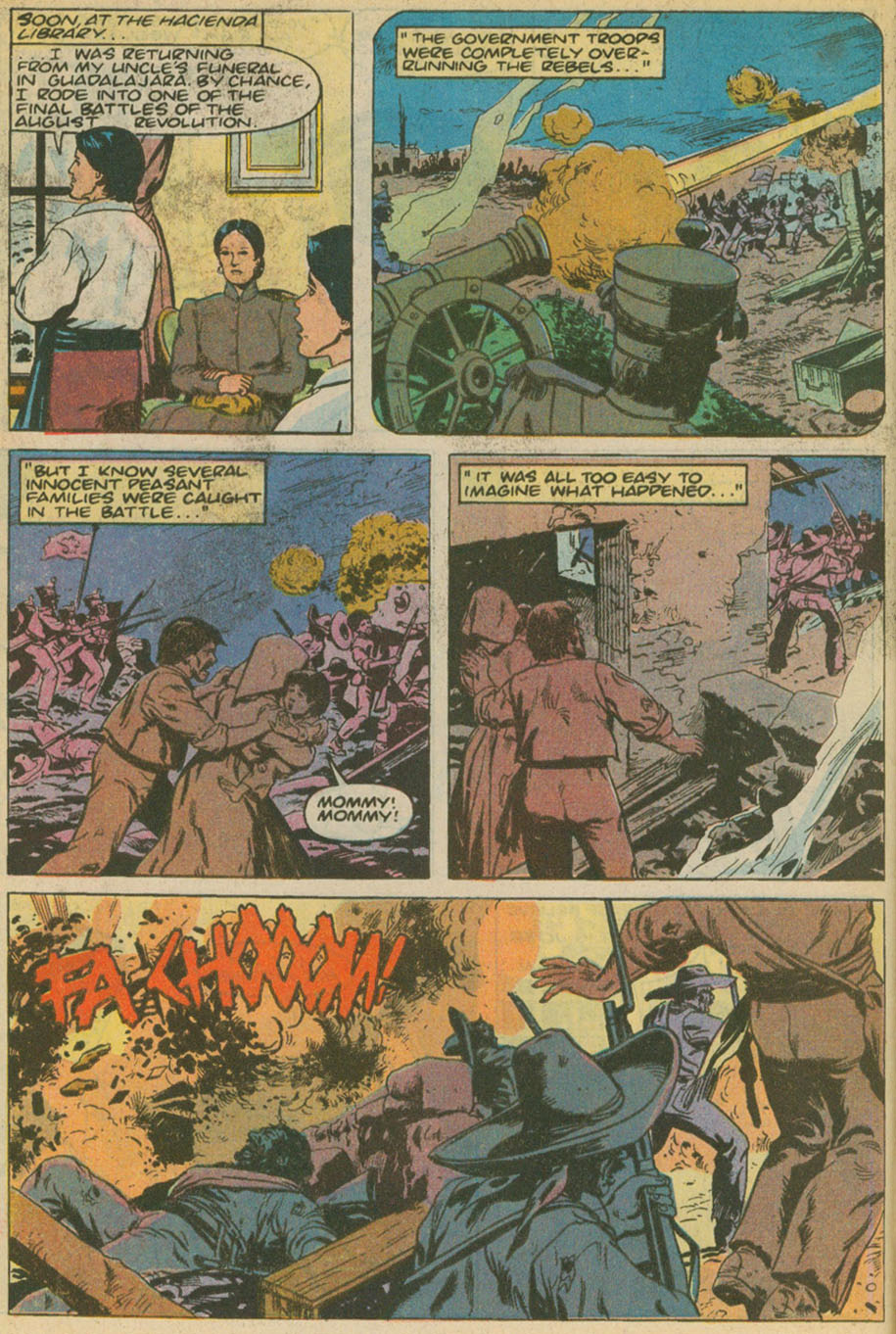 Read online Zorro (1990) comic -  Issue #4 - 5