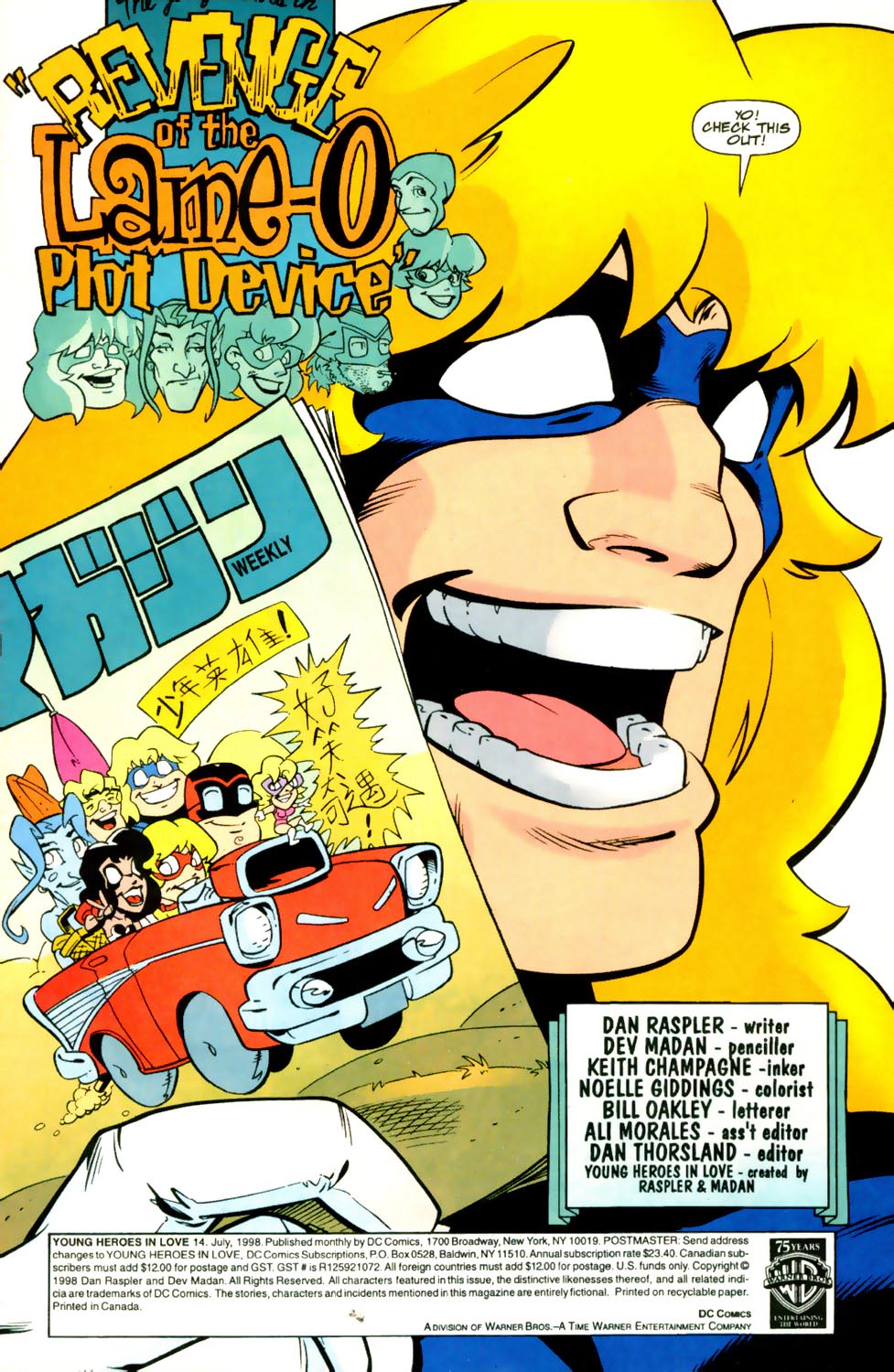 Read online Young Heroes in Love comic -  Issue #14 - 3