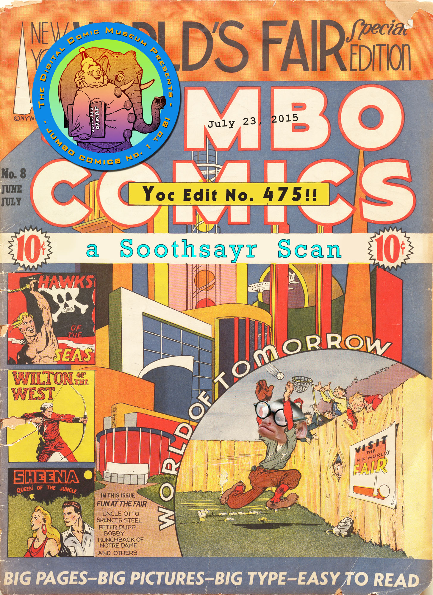Read online Jumbo Comics comic -  Issue #8 - 53